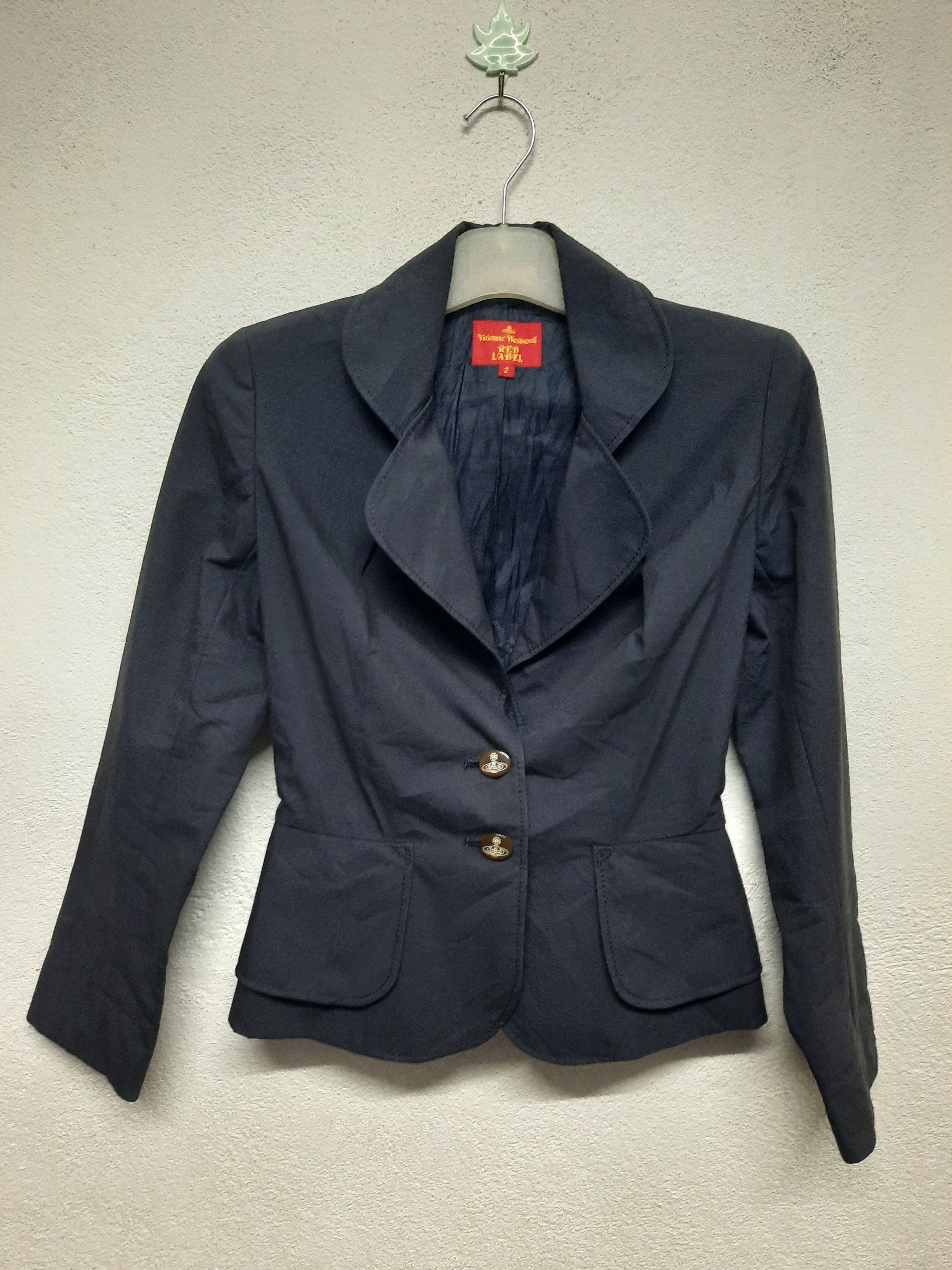 Vivienne Westwood RED LABEL ブレザー 40 ネイビー Vivienne Westwood Red Label ブレザー 40