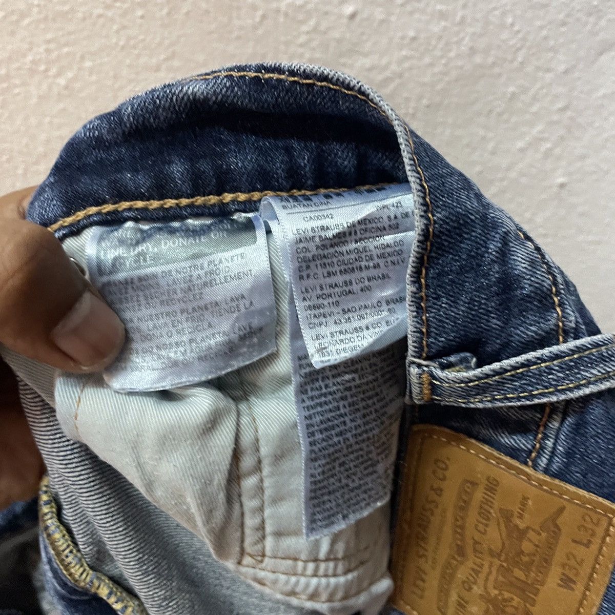 Levi's Vintage Levis Big E Lot 569 Denim Jeans Size US 34 / EU 50 - 5 Thumbnail