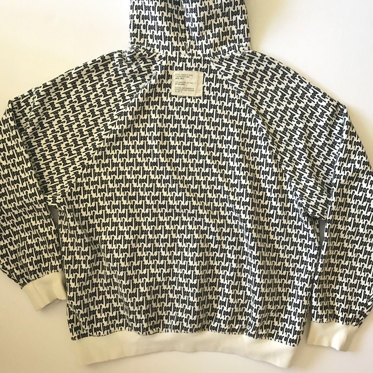 Fog x pacsun all over print hoodie best sale