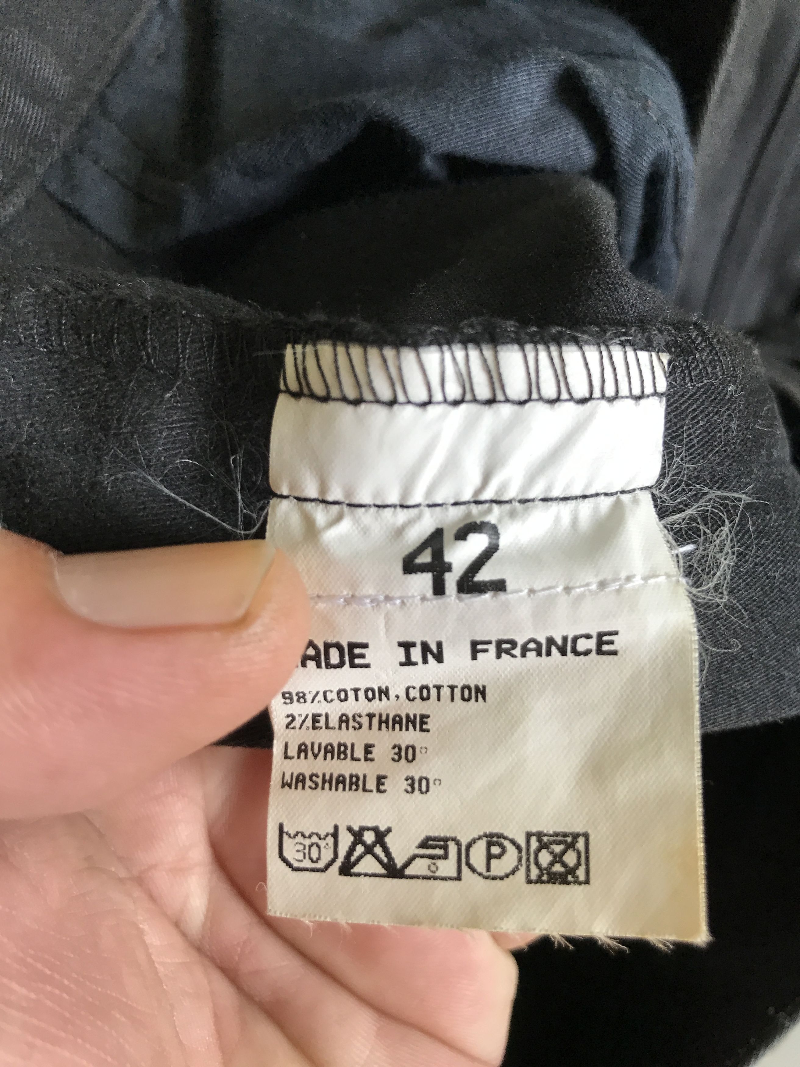 Designer × agnes b. P19 - agnes b Homme France Moleskin Pant Size US 31 - 9 Thumbnail