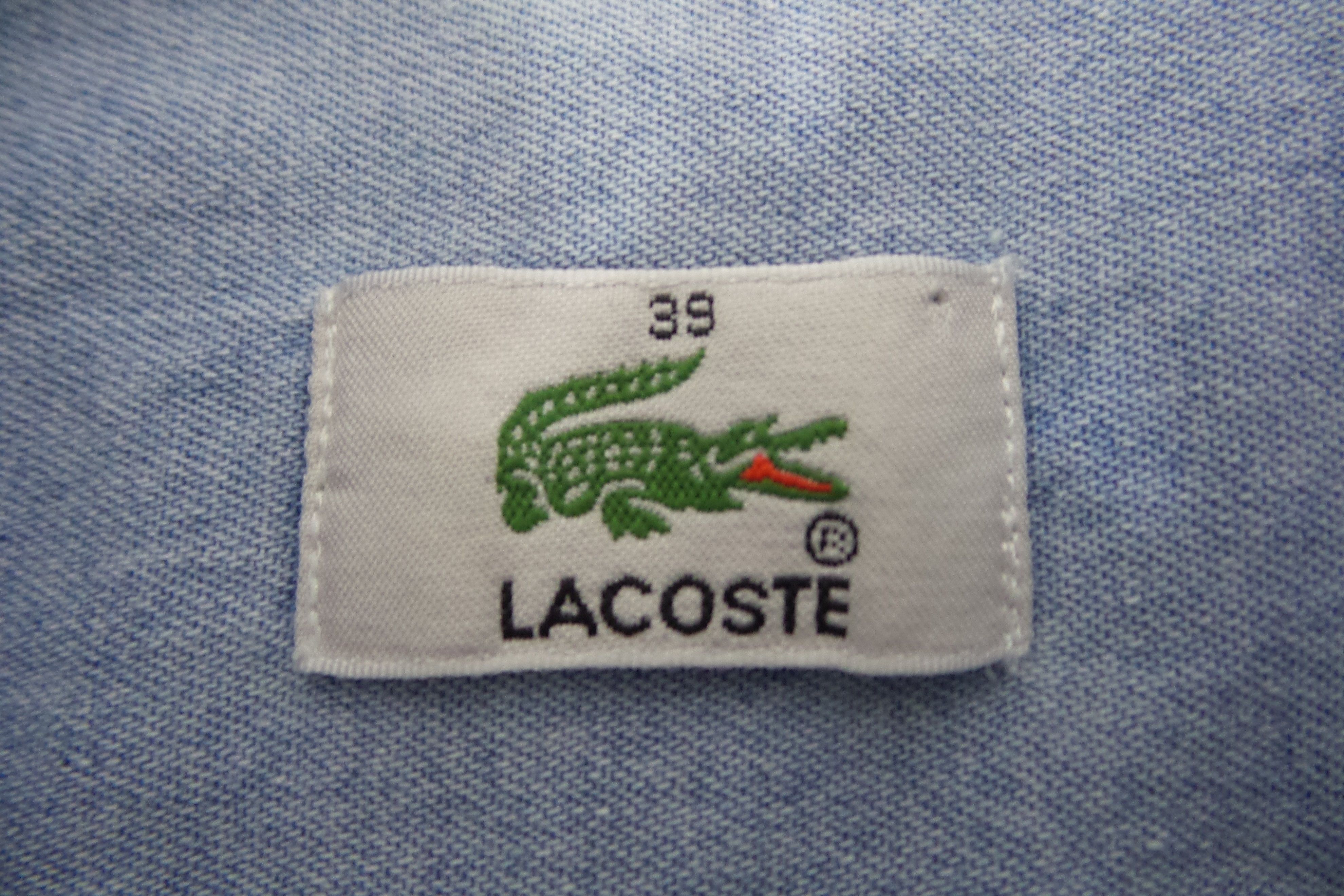 Designer × Lacoste Lacoste Button Ups Shirts Size US M / EU 48-50 / 2 - 3 Thumbnail