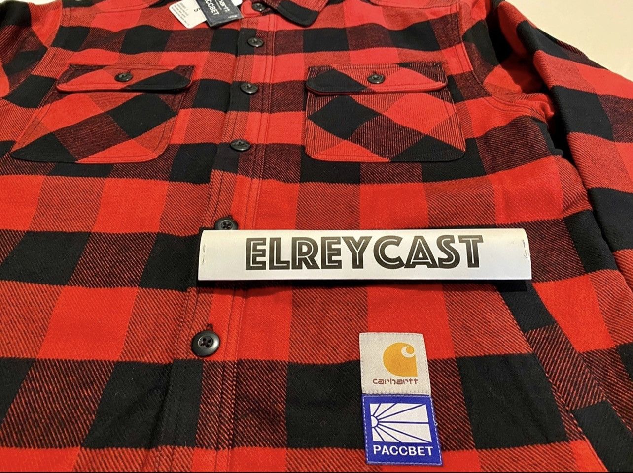 Carhartt Wip Carhartt WIP x PACCBET Button-Up Shirt Jacket Size US S / EU 44-46 / 1 - 3 Thumbnail