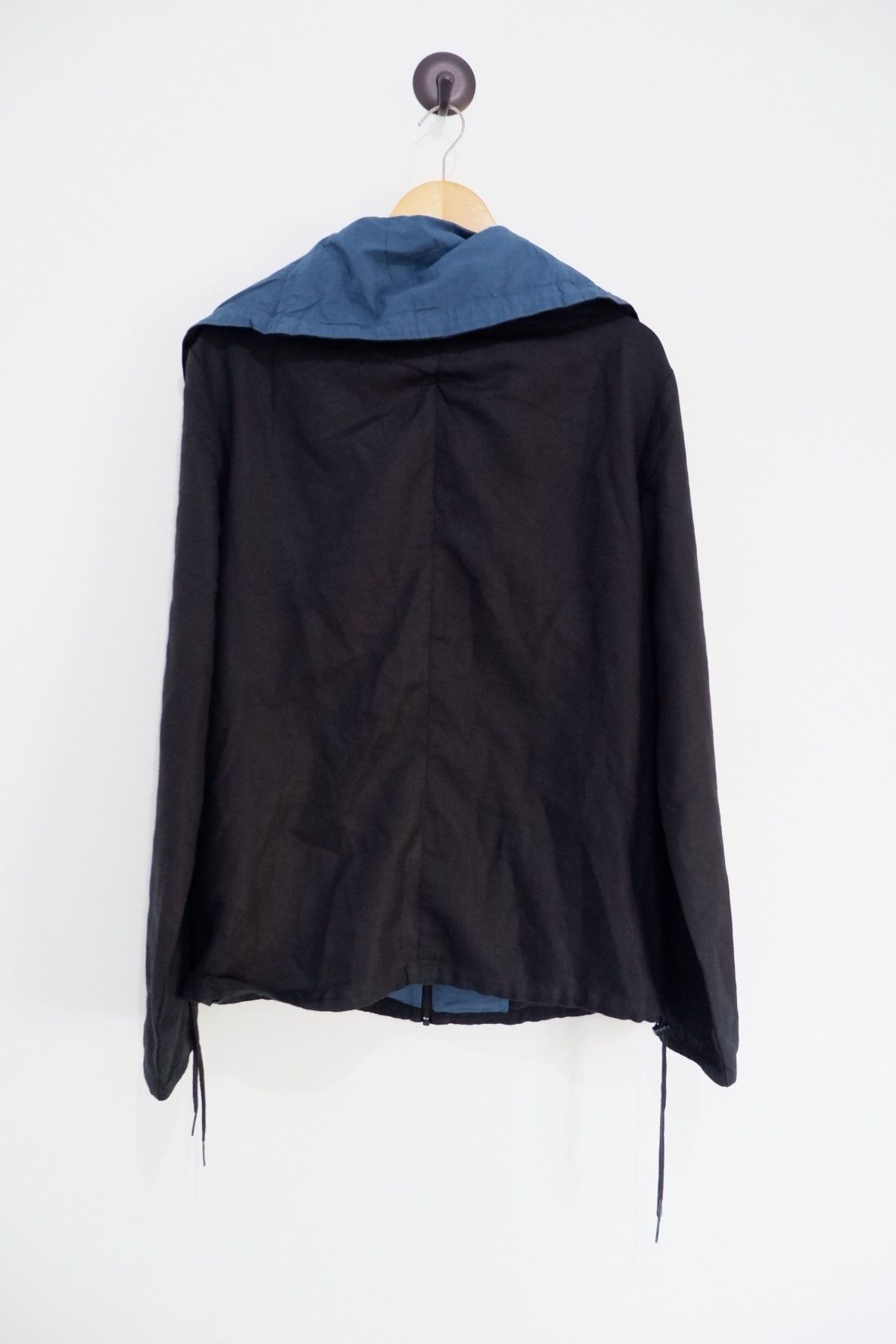 Emporio Armani Vintage Armani Tech Long Collar Cupro Jacket Size US M / EU 48-50 / 2 - 3 Thumbnail
