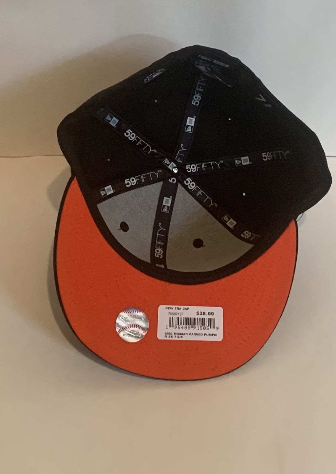 Halloween New Era 59Fifty Florida sold Marlins 7 3/8