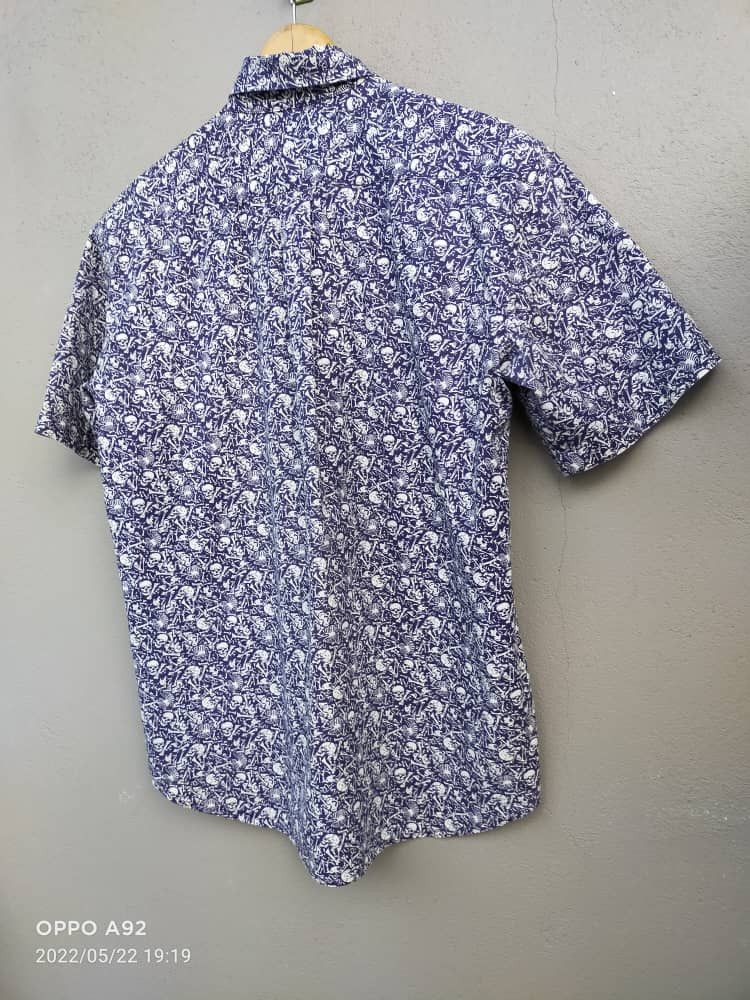 Stussy Vintage Stussy Skull & Bones Shirt Size US M / EU 48-50 / 2 - 8 Thumbnail