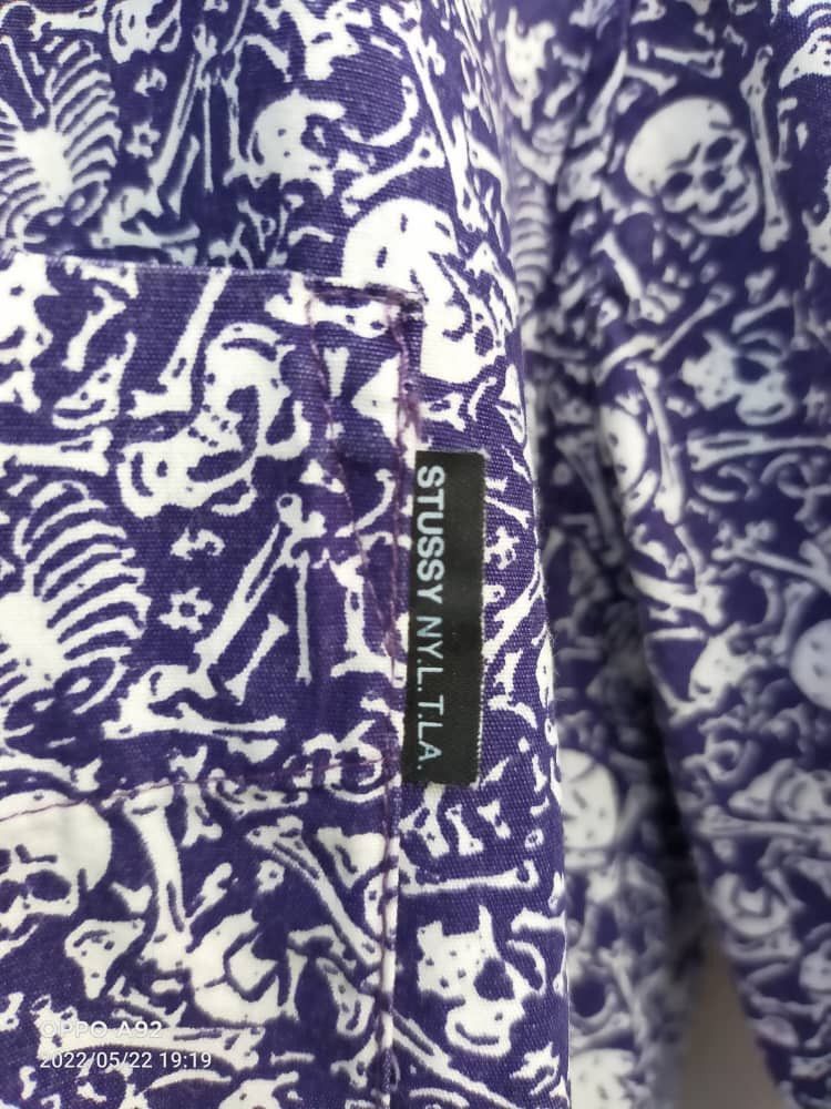 Stussy Vintage Stussy Skull & Bones Shirt Size US M / EU 48-50 / 2 - 5 Thumbnail