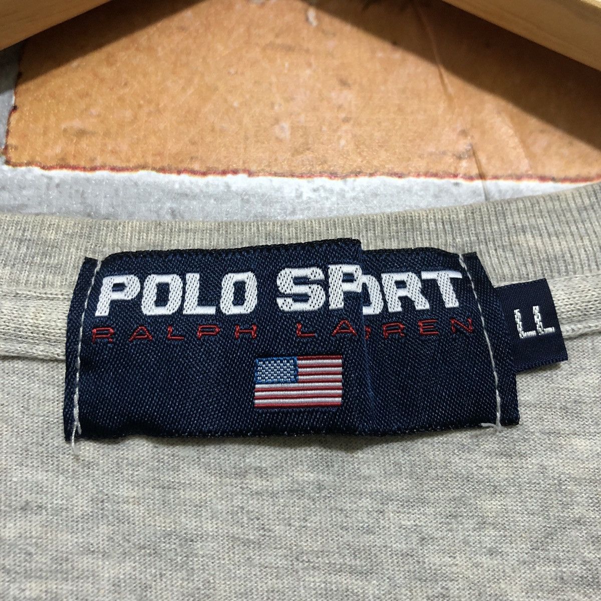 Vintage Vintage Polo Sport USA Ralph Lauren T-Shirt Size US L / EU 52-54 / 3 - 4 Thumbnail