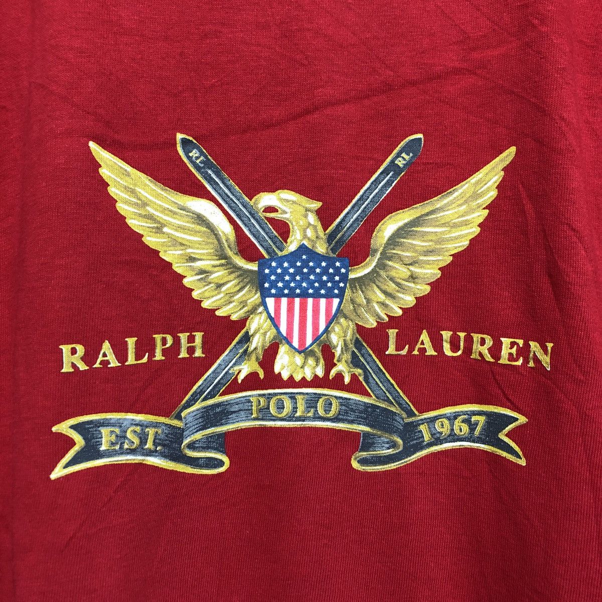 Vintage Vintage Polo Sport Ralph Lauren T-Shirt Size US L / EU 52-54 / 3 - 2 Thumbnail