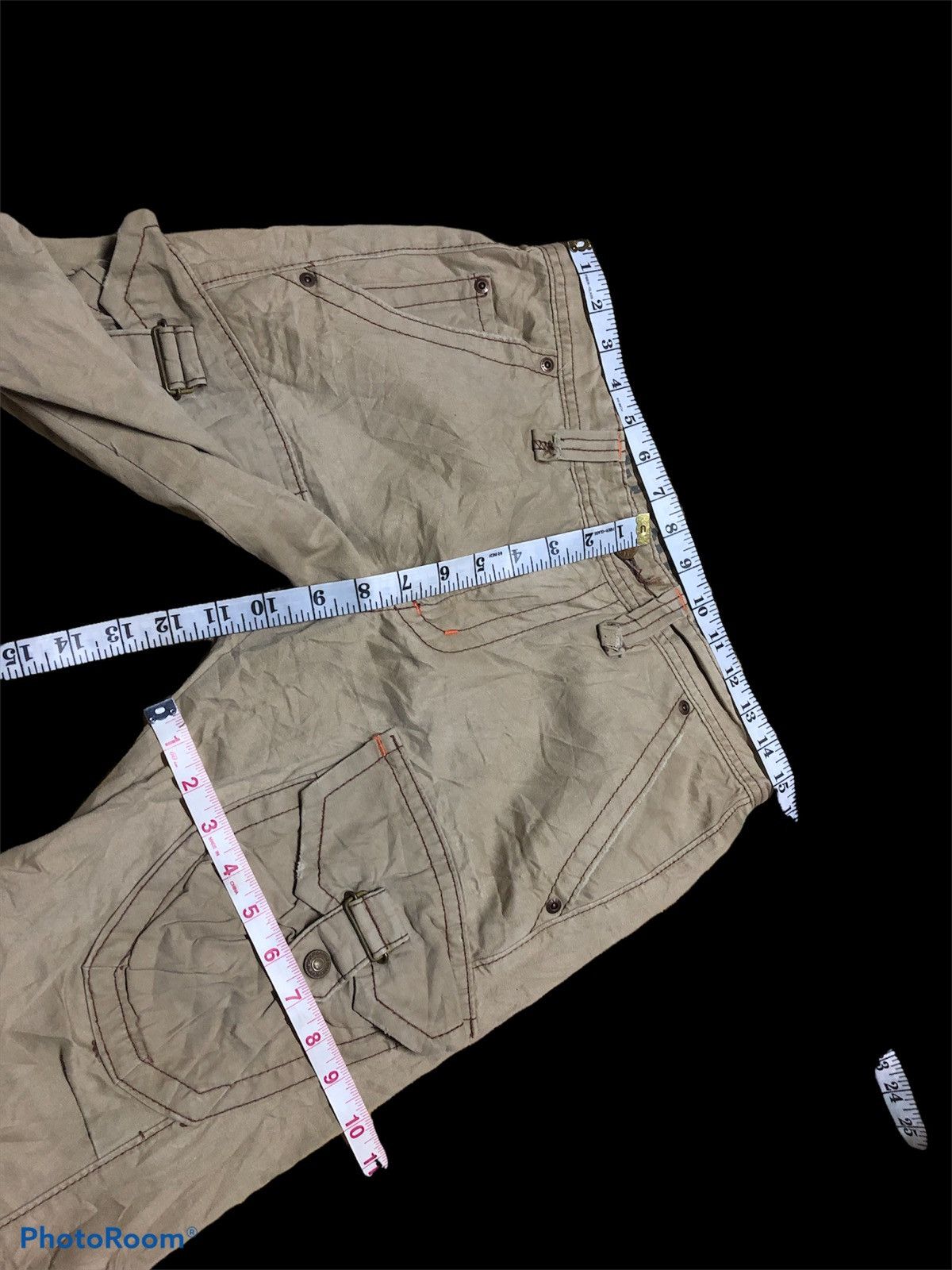 Edwin RARE⚡️EDWIN SIX POCKET TACTICAL/MULTIPOCKET BUSHPANT KHAKI Size US 30 / EU 46 - 8 Thumbnail