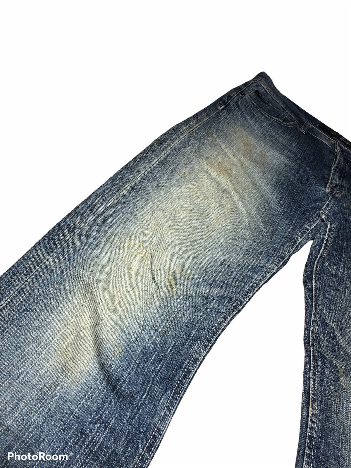 Japanese Brand × Vintage VTGE UNIQLO DISTRESSED DENIM Size US 30 / EU 46 - 4 Thumbnail