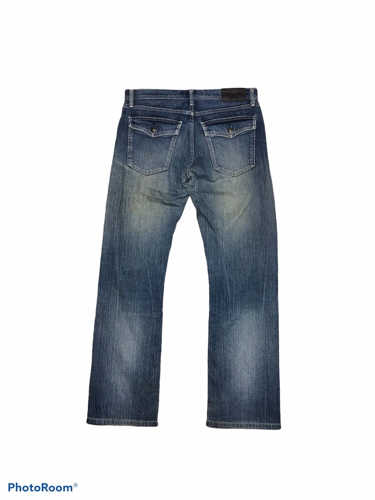 Japanese Brand × Vintage VTGE UNIQLO DISTRESSED DENIM Size US 30 / EU 46 - 2 Thumbnail