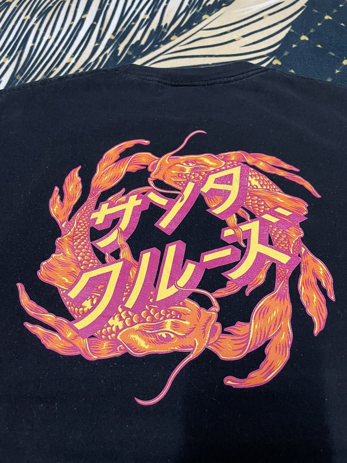 Santa Cruz Skateboards × Vintage Vintage Santa Cruz Koi Fish Size US L / EU 52-54 / 3 - 7 Thumbnail