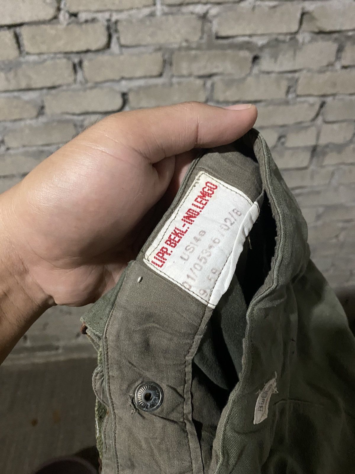 Vintage 🔥SALE🔥TRUE VINTAGE MILITARY BONDAGE STYLE PANTS Size US 34 / EU 50 - 8 Thumbnail