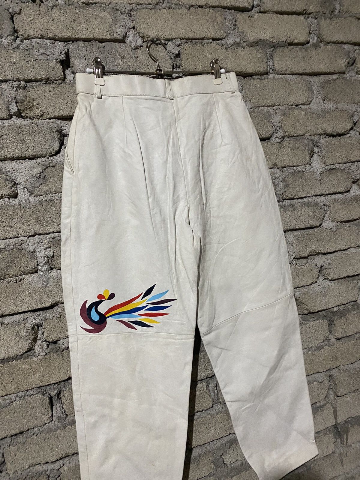 Genuine Leather 🔥SALE🔥ECHT LEDER KLEIDUNG PANTS Size US 28 / EU 44 - 8 Thumbnail