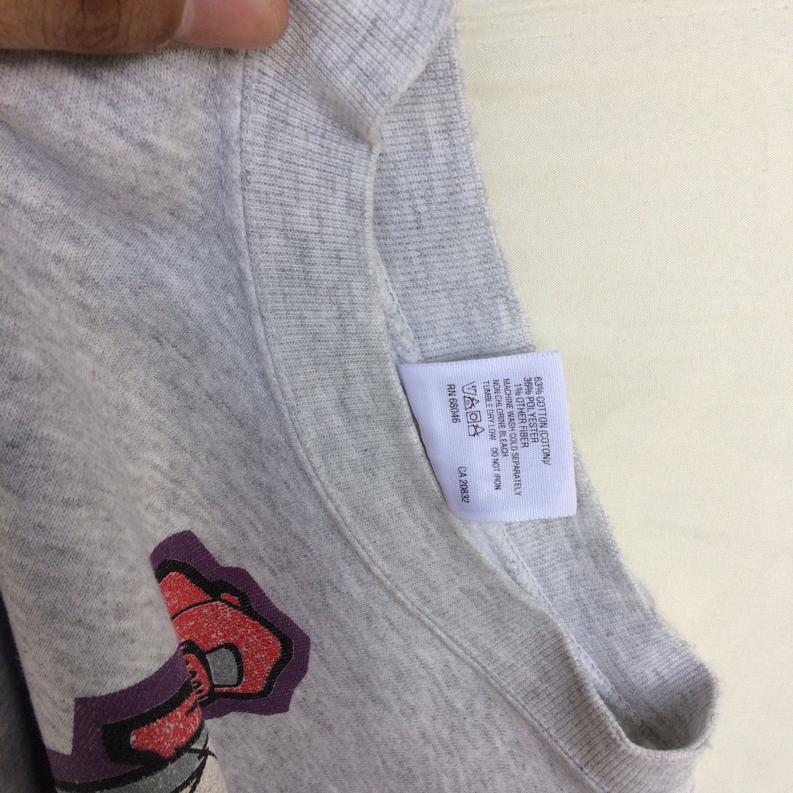 Cartoon Network × Vintage Vintage Bugs Bunny Big Logo Sweatshirts Size US M / EU 48-50 / 2 - 12 Thumbnail