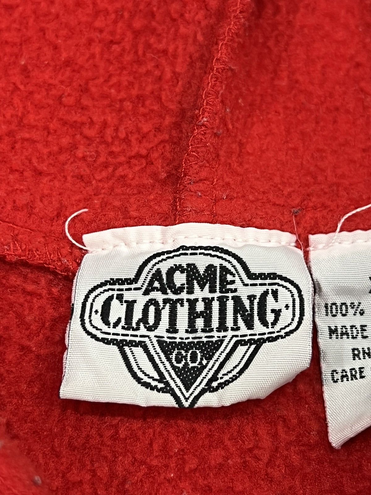 Acme Clothing Vintage 90s Looney Valley Ski Patrol Quarter Zip Hoodie Size US XS / EU 42 / 0 - 7 Thumbnail