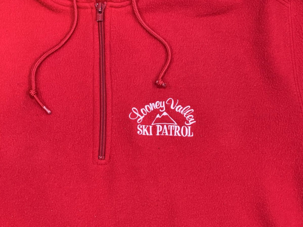 Acme Clothing Vintage 90s Looney Valley Ski Patrol Quarter Zip Hoodie Size US XS / EU 42 / 0 - 4 Thumbnail