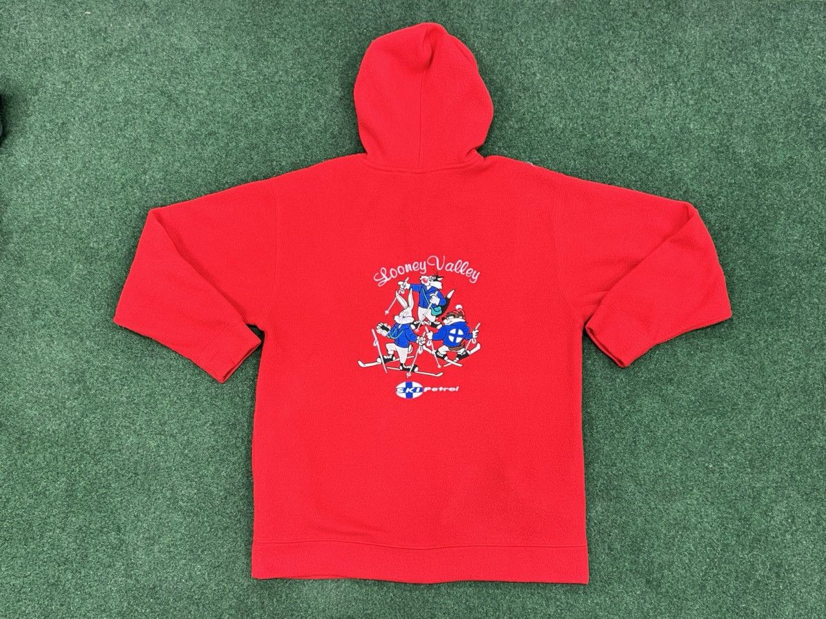 Acme Clothing Vintage 90s Looney Valley Ski Patrol Quarter Zip Hoodie Size US XS / EU 42 / 0 - 1 Thumbnail