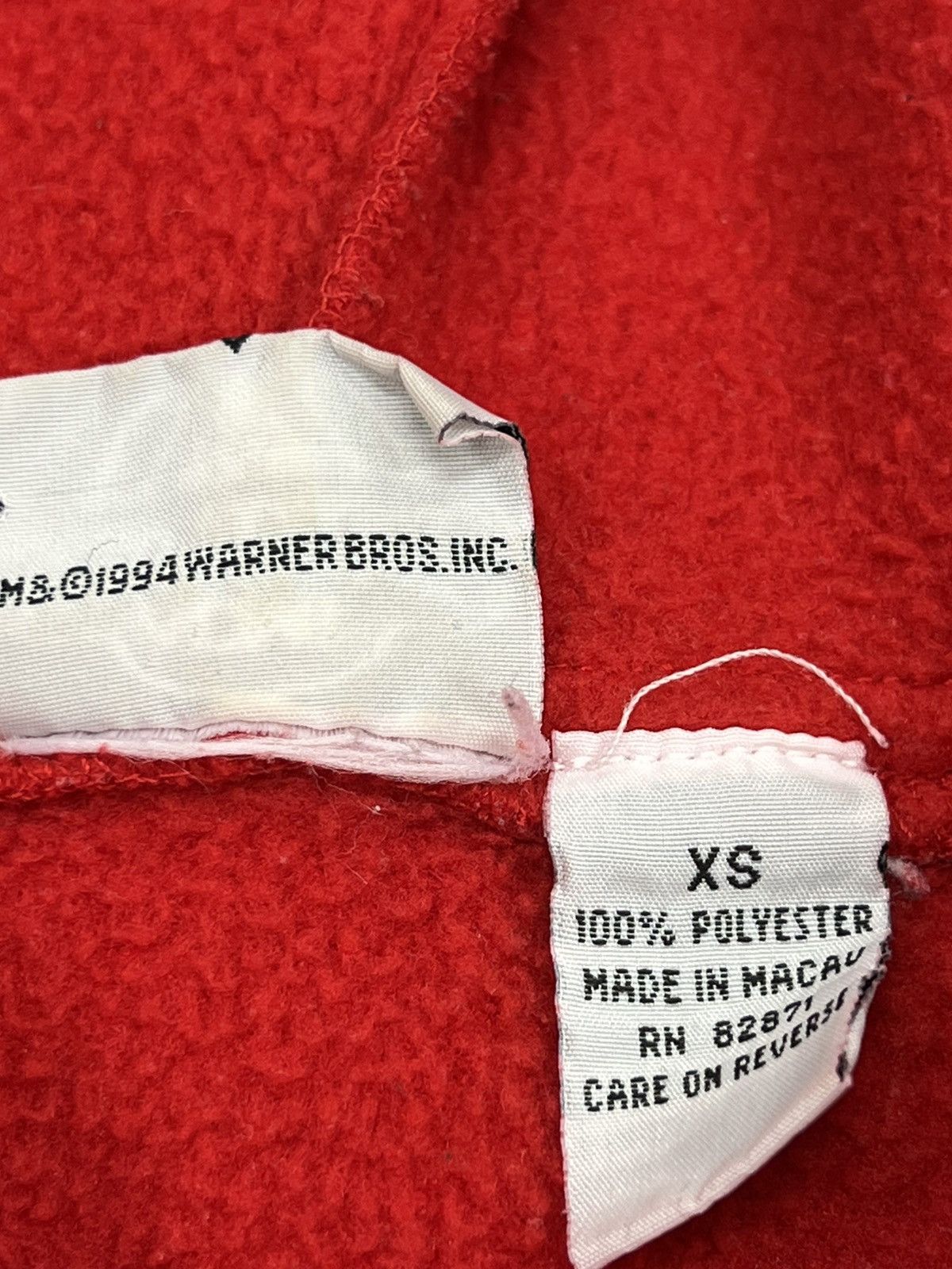 Acme Clothing Vintage 90s Looney Valley Ski Patrol Quarter Zip Hoodie Size US XS / EU 42 / 0 - 6 Thumbnail