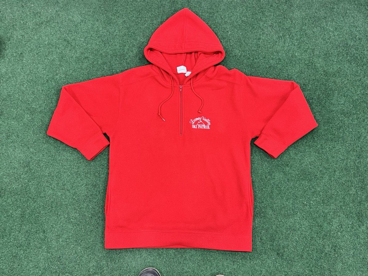 Acme Clothing Vintage 90s Looney Valley Ski Patrol Quarter Zip Hoodie Size US XS / EU 42 / 0 - 3 Thumbnail