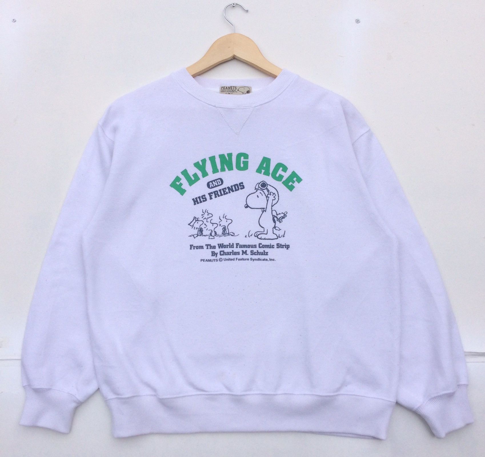 Peanuts × Vintage Vintage PEANUTS Sweatshirt Size US M / EU 48-50 / 2 - 1 Thumbnail