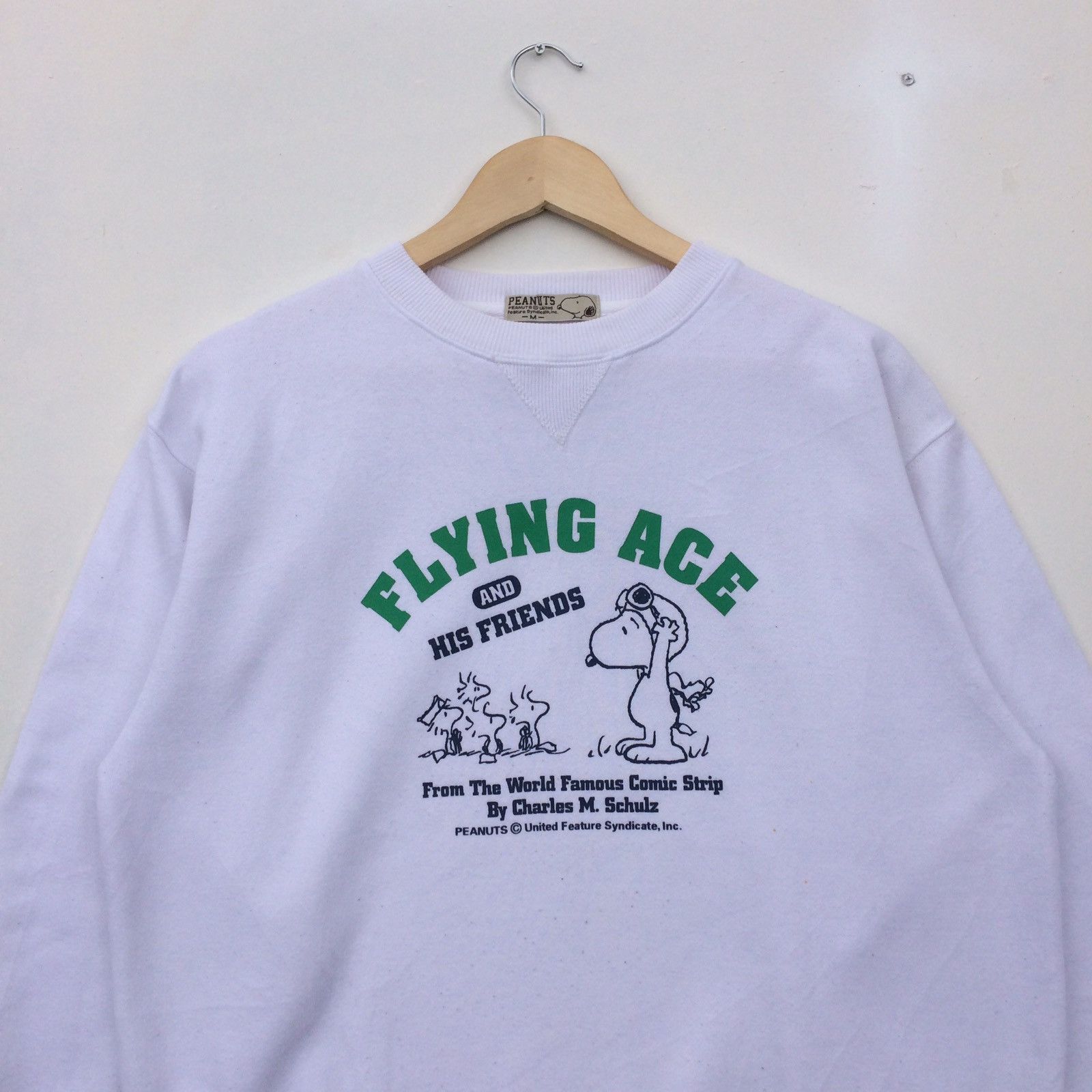 Peanuts × Vintage Vintage PEANUTS Sweatshirt Size US M / EU 48-50 / 2 - 2 Thumbnail