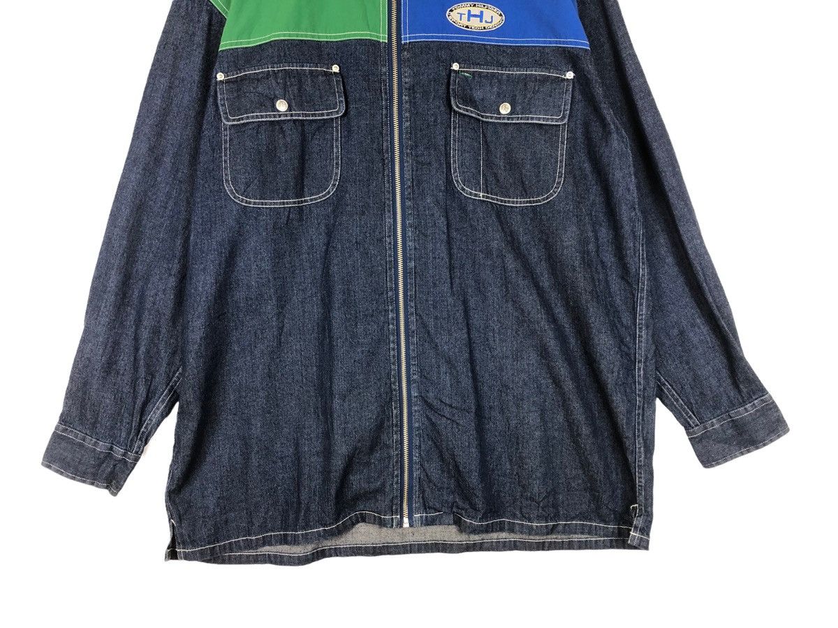 Japanese Brand × Tommy Hilfiger Tommy Hilfiger Sport Tech 3M Denim Jacket Size US L / EU 52-54 / 3 - 4 Thumbnail