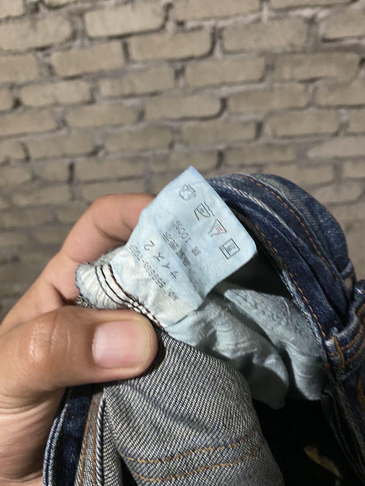 Japanese Brand 🔥SALE🔥OSMOSIS DISTRESSED DENIM MADE IN JAPAN Size US 31 - 10 Thumbnail