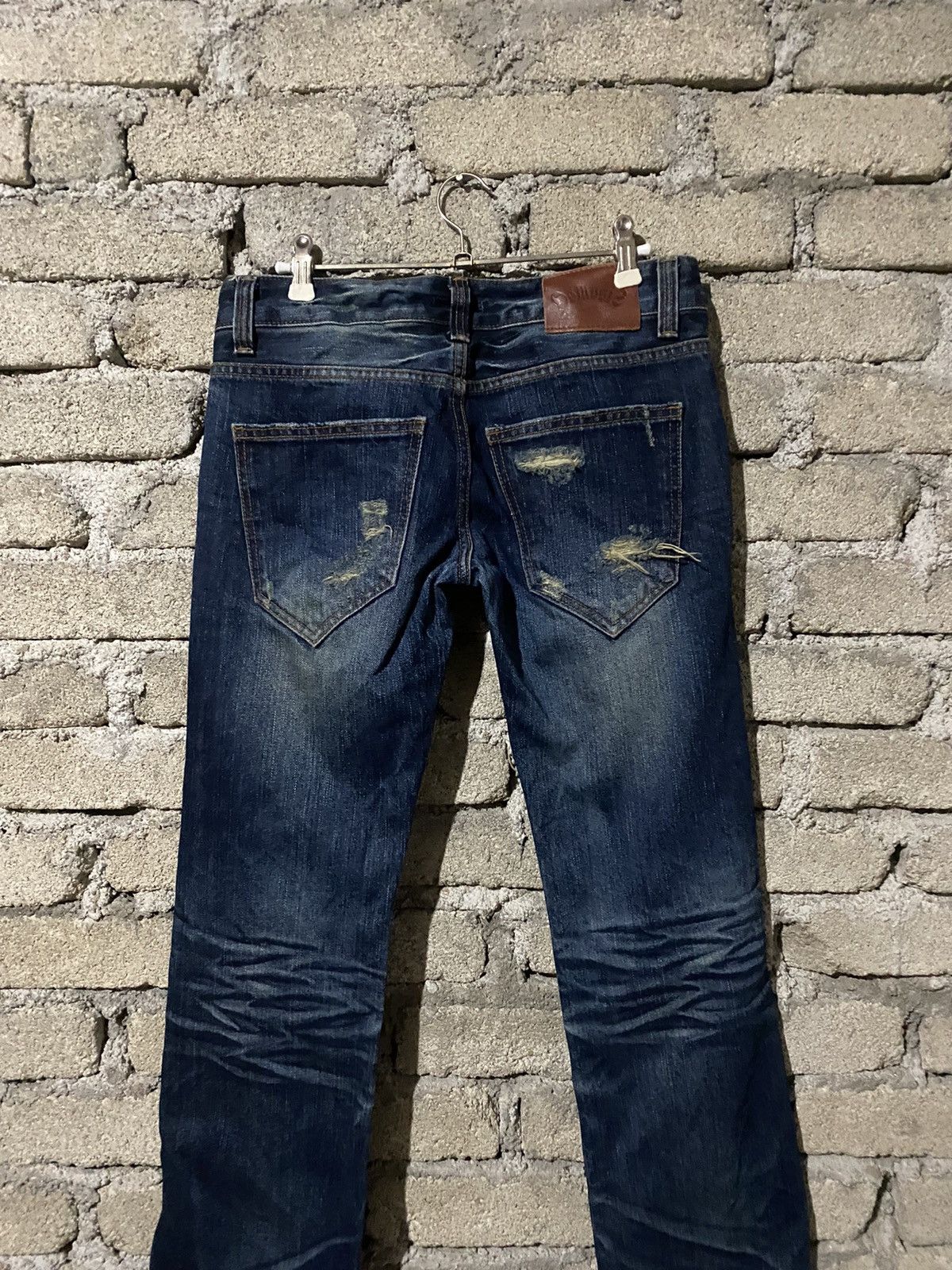 Japanese Brand 🔥SALE🔥OSMOSIS DISTRESSED DENIM MADE IN JAPAN Size US 31 - 6 Thumbnail