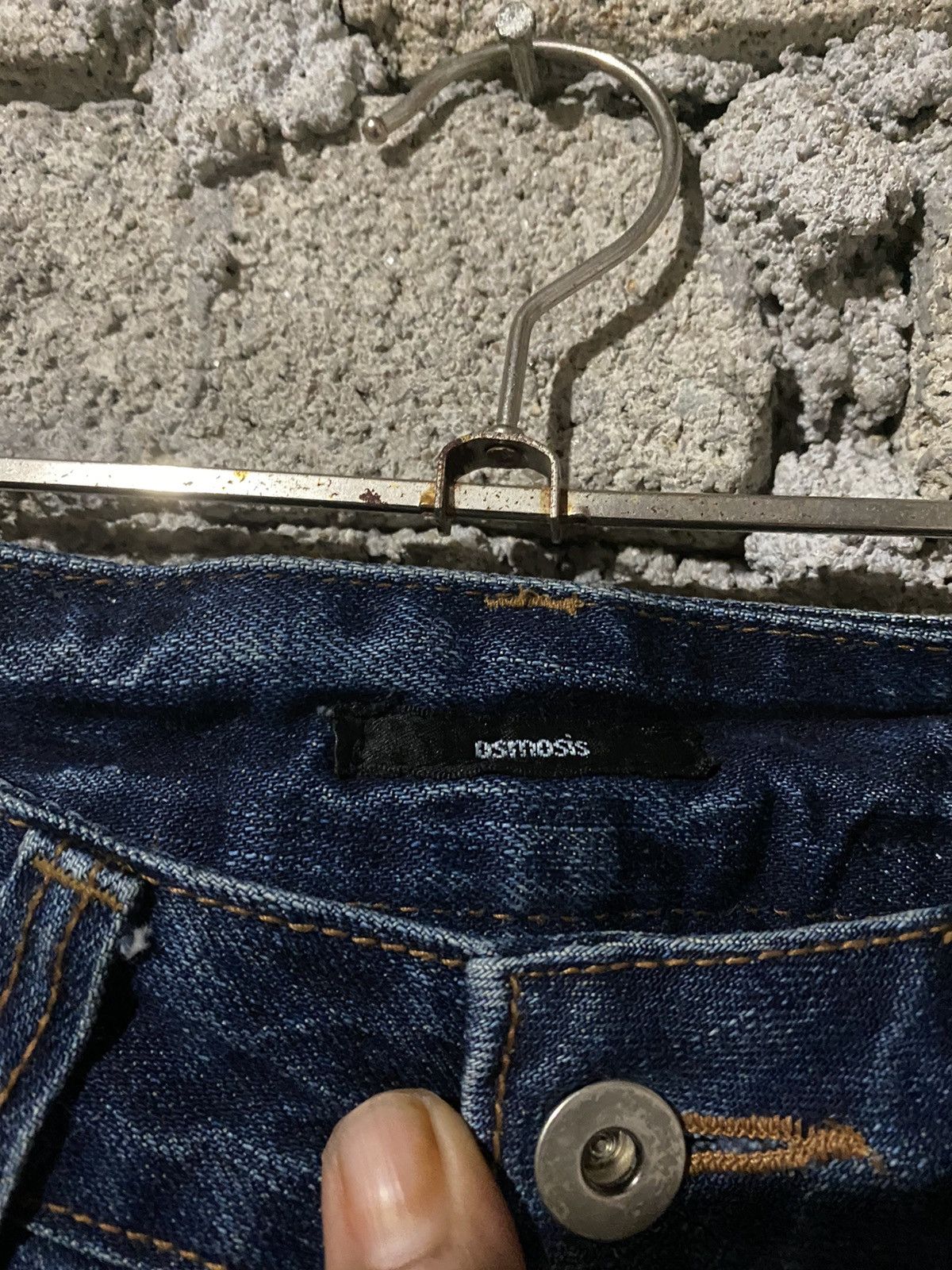 Japanese Brand 🔥SALE🔥OSMOSIS DISTRESSED DENIM MADE IN JAPAN Size US 31 - 8 Thumbnail