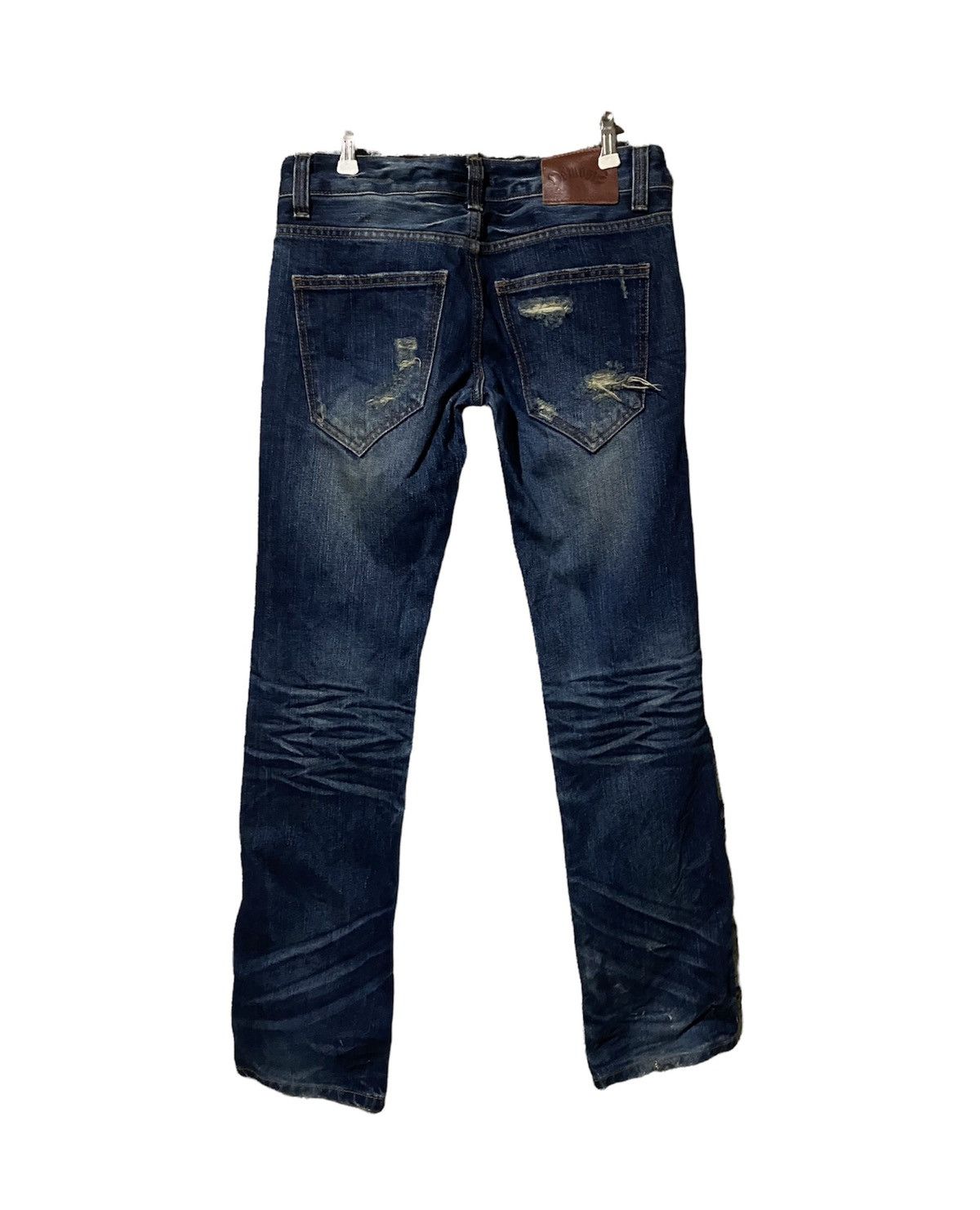 Japanese Brand 🔥SALE🔥OSMOSIS DISTRESSED DENIM MADE IN JAPAN Size US 31 - 2 Thumbnail
