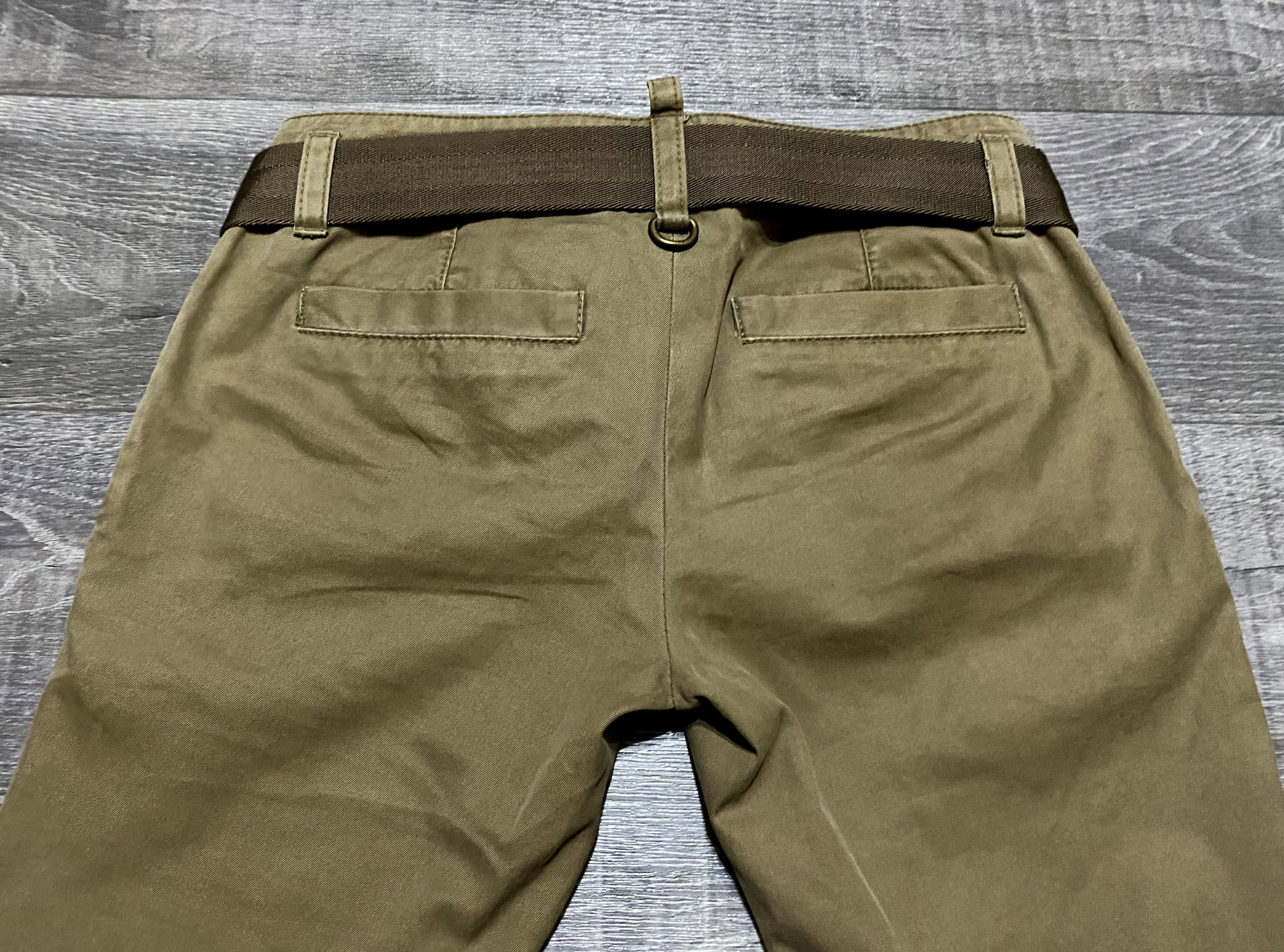 Dsquared2 Women's Dsquared2 Khaki Multipocket Chino Trousers Pants Size 27" / US 4 / IT 40 - 4 Thumbnail
