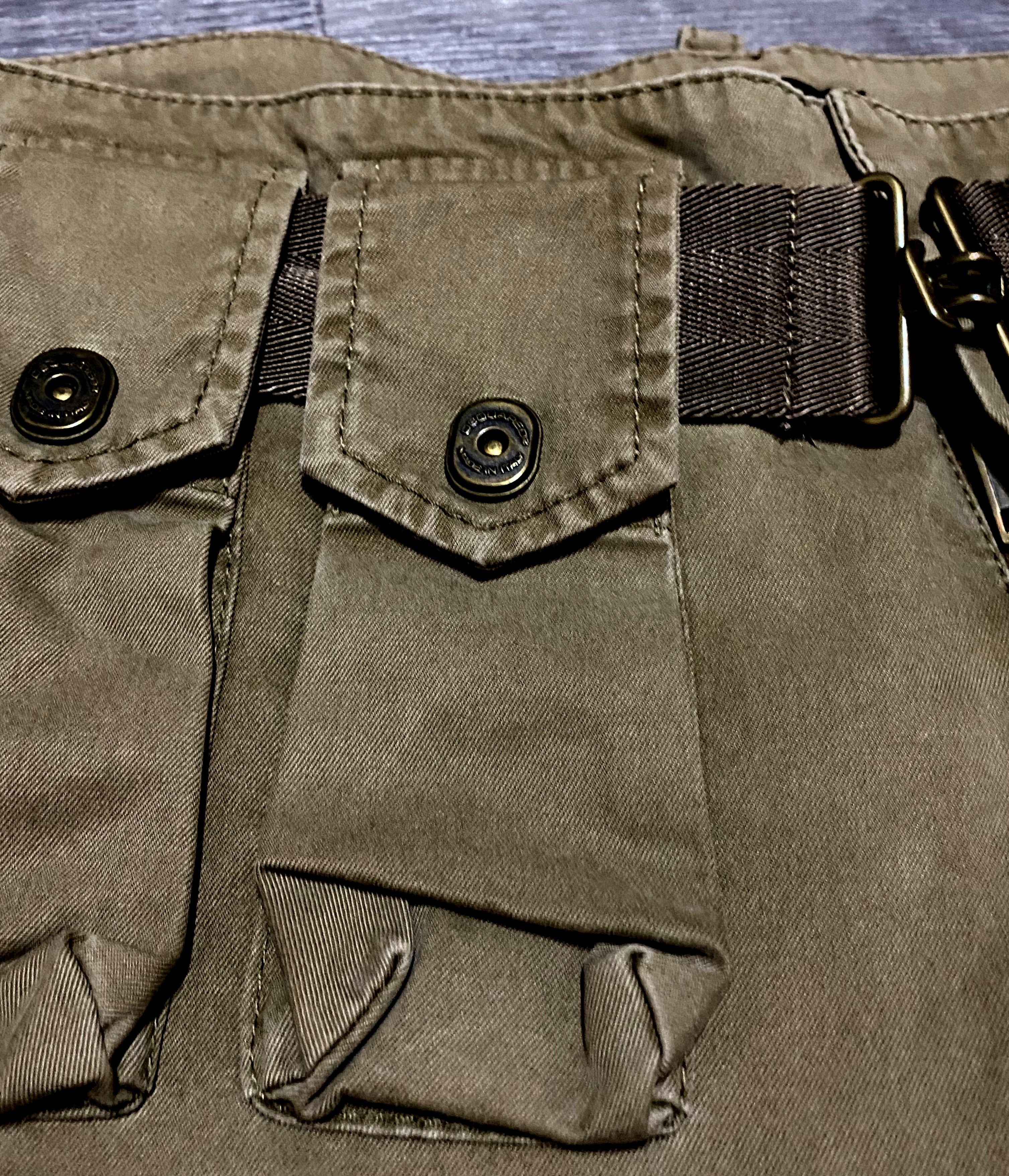 Dsquared2 Women's Dsquared2 Khaki Multipocket Chino Trousers Pants Size 27" / US 4 / IT 40 - 8 Thumbnail