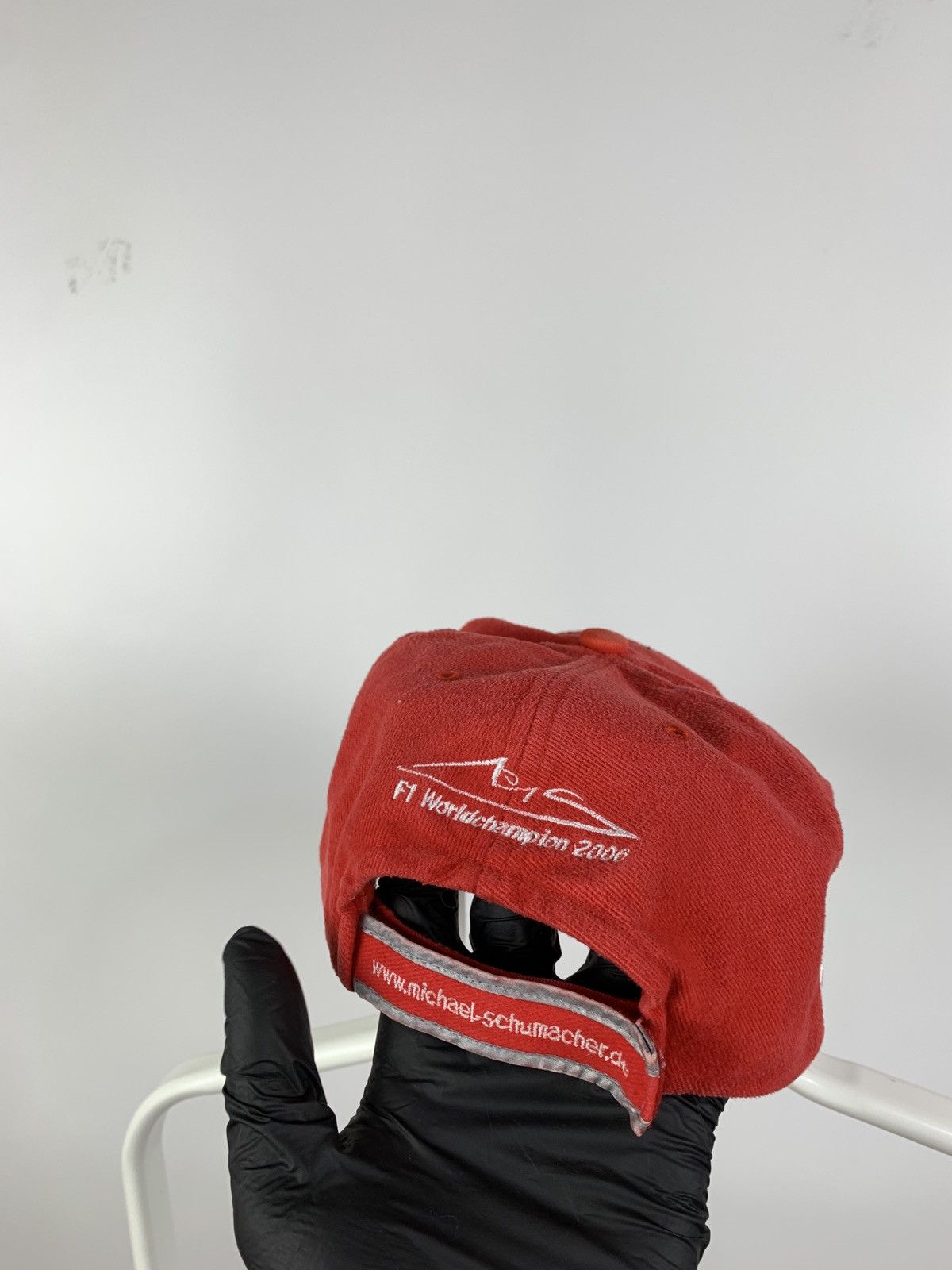 Ferrari 00s Vintage Ferrari F1 Michael Schumacher World Champion Cap Size ONE SIZE - 14 Thumbnail