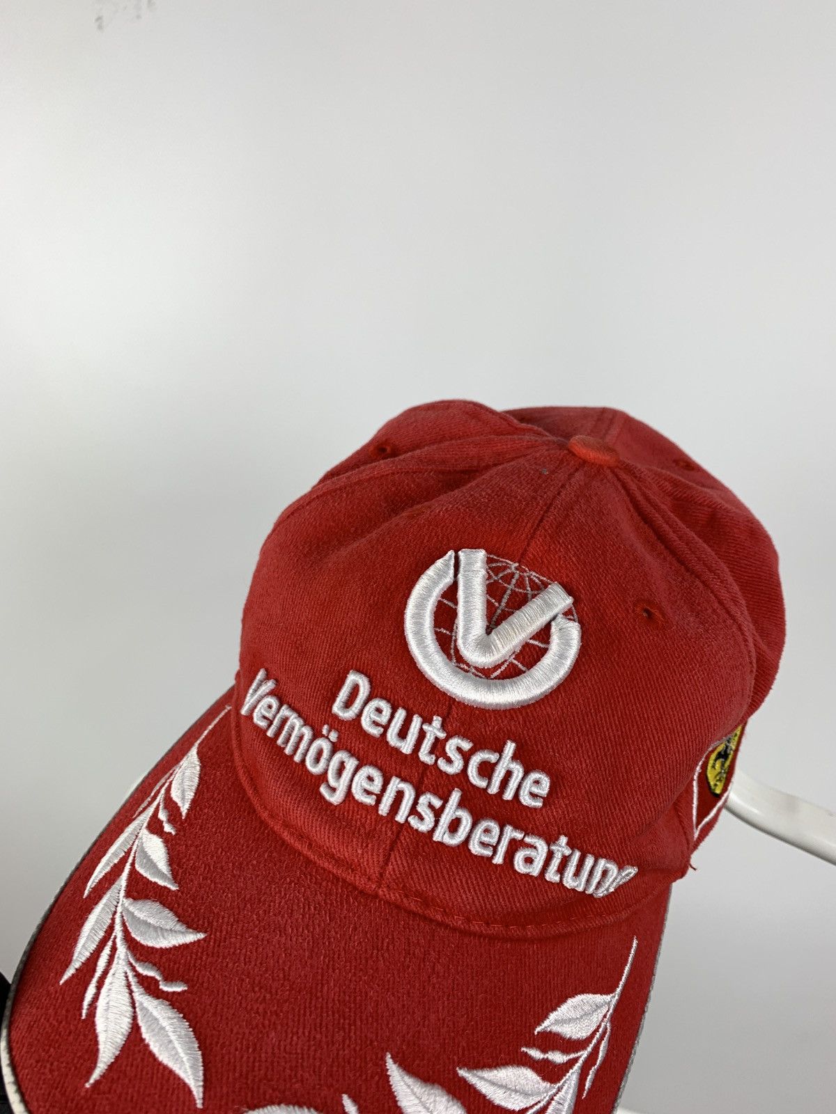Ferrari 00s Vintage Ferrari F1 Michael Schumacher World Champion Cap Size ONE SIZE - 11 Thumbnail