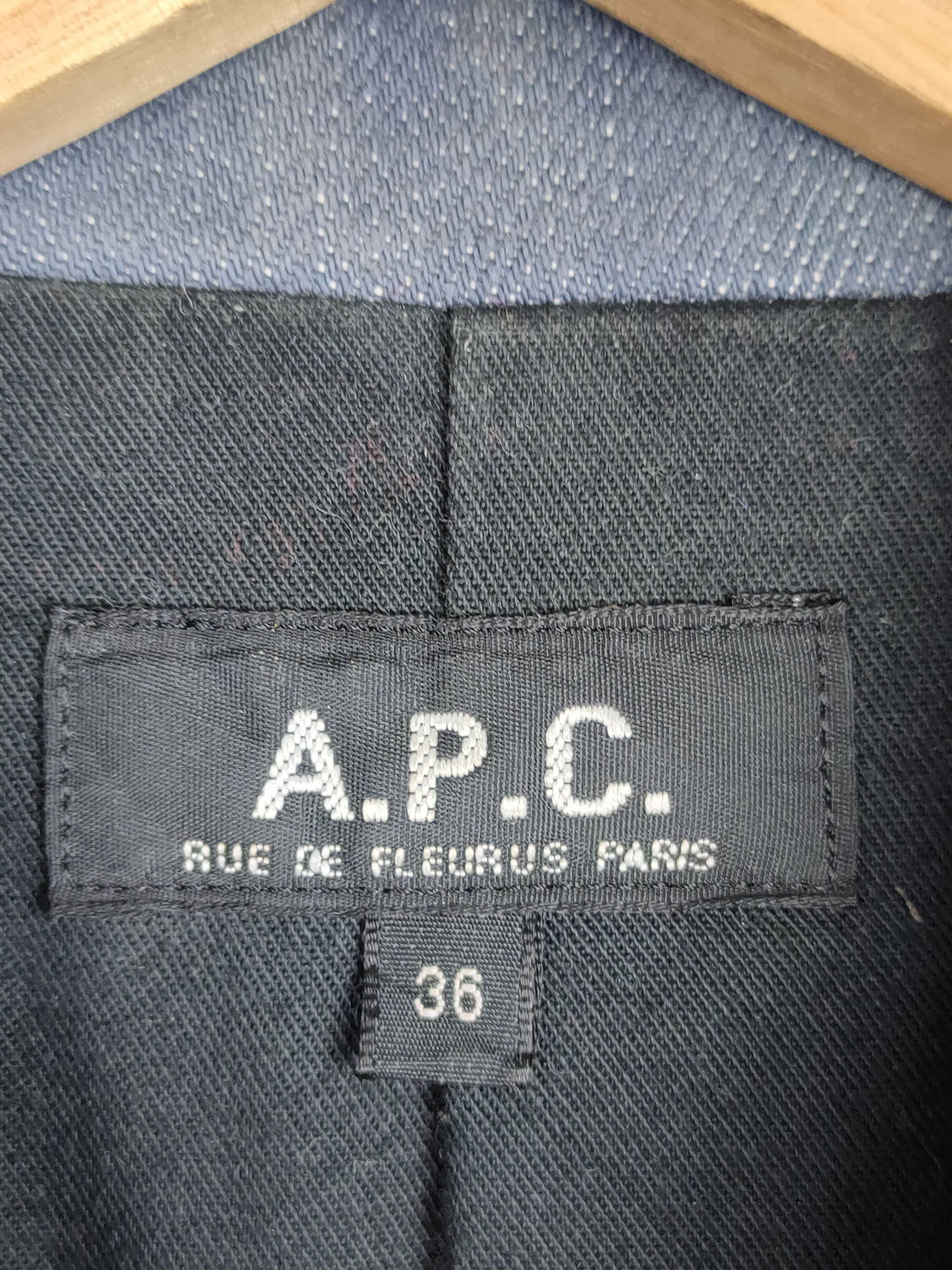 A.P.C. A.P.C. Denim Blazer Jacket Size US S / EU 44-46 / 1 - 5 Thumbnail