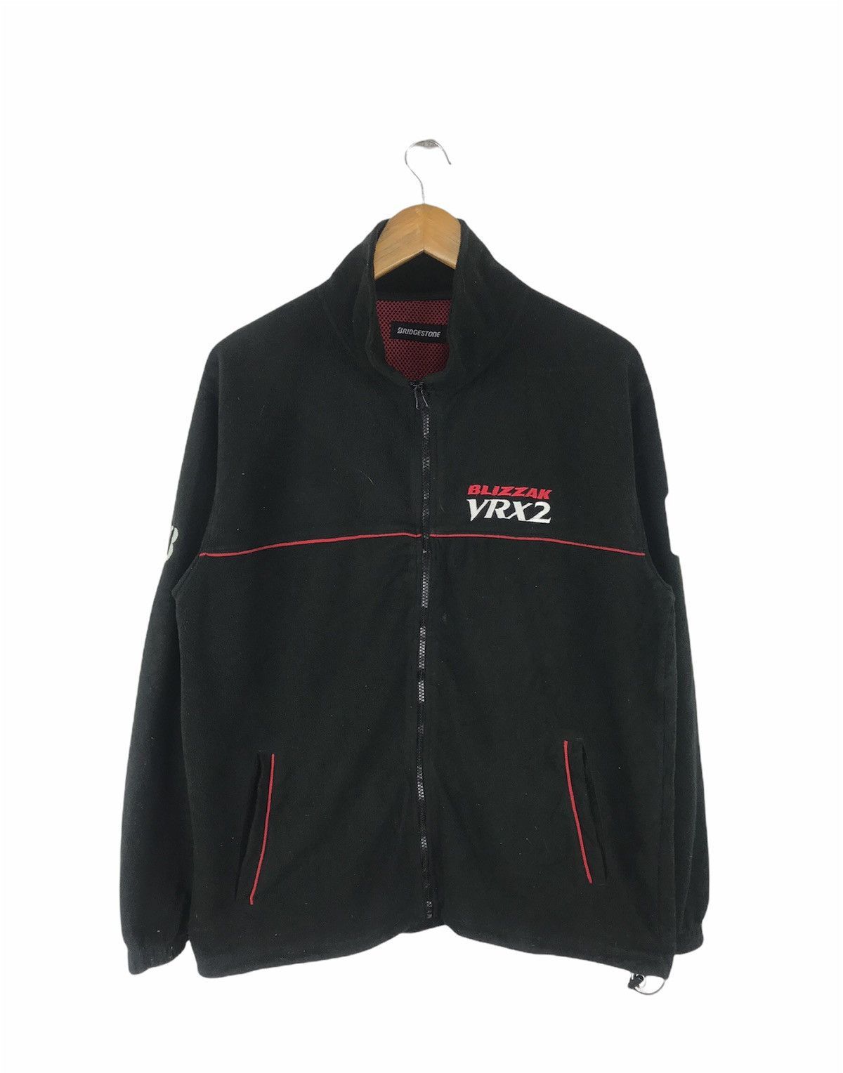 Japanese Brand BRIDGESTONE BLIZZAK VRX2 OLYMPIC SPONSORS FLEECE JACKET Size US L / EU 52-54 / 3 - 1 Thumbnail