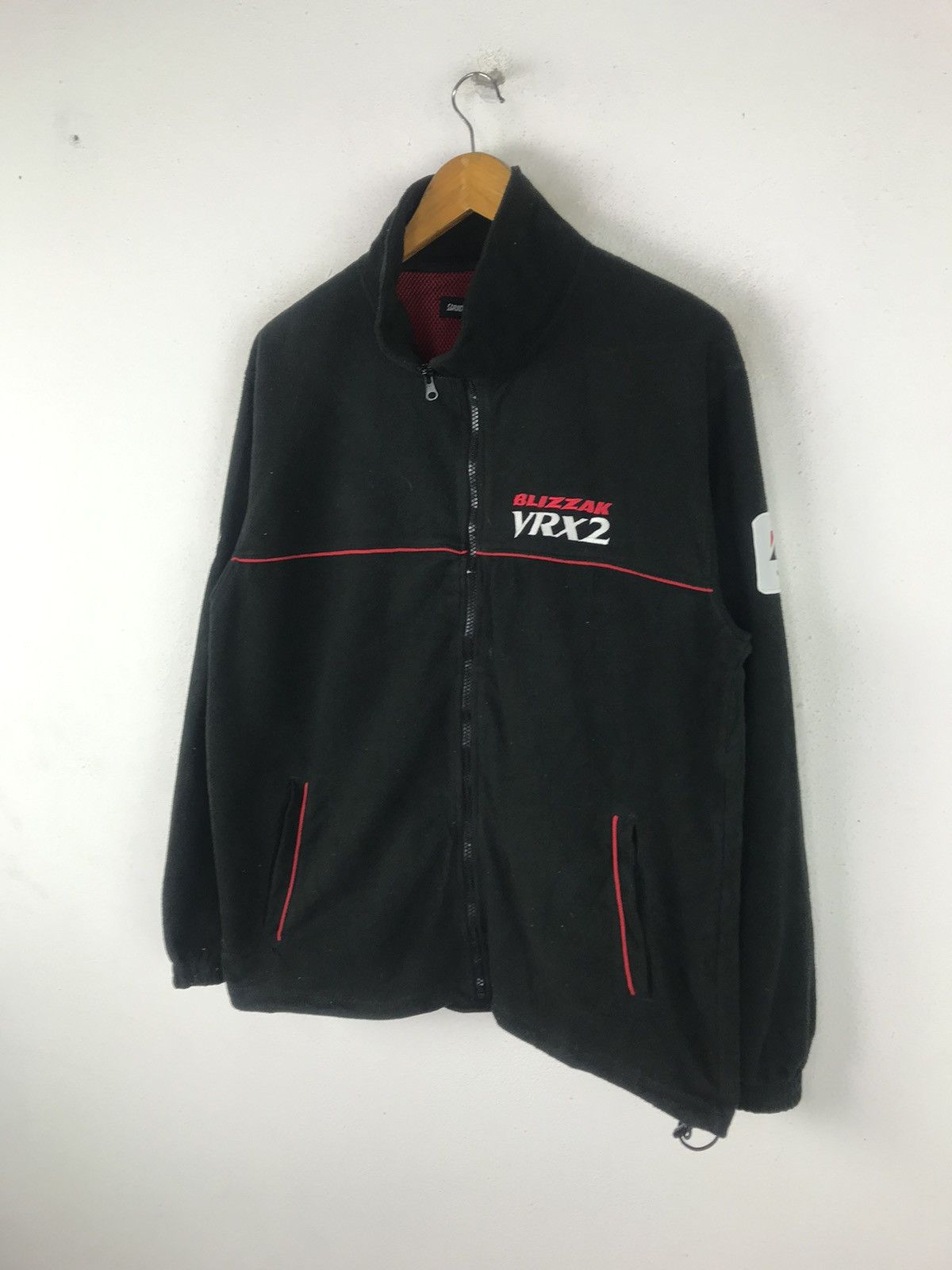 Japanese Brand BRIDGESTONE BLIZZAK VRX2 OLYMPIC SPONSORS FLEECE JACKET Size US L / EU 52-54 / 3 - 5 Thumbnail
