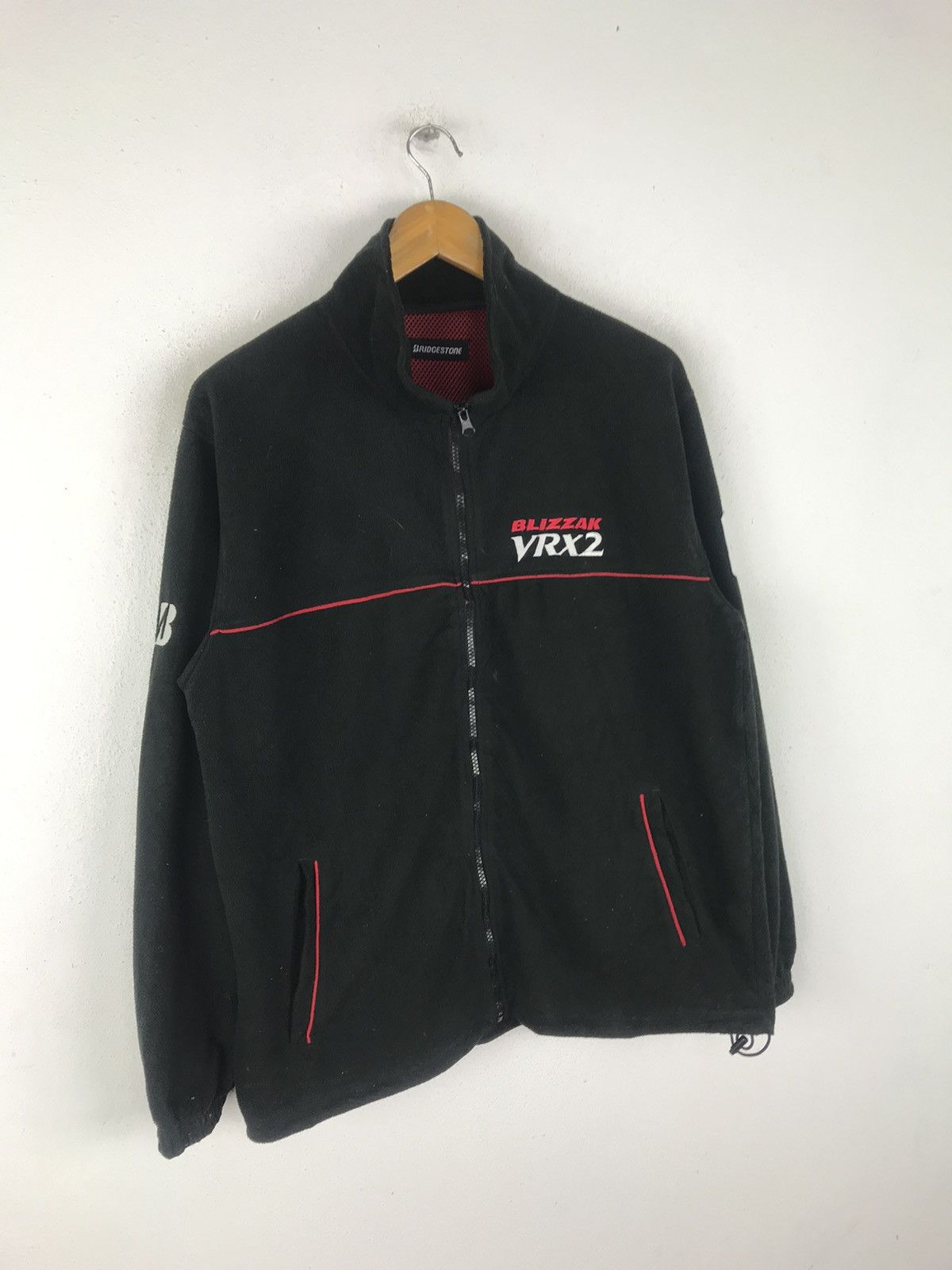 Japanese Brand BRIDGESTONE BLIZZAK VRX2 OLYMPIC SPONSORS FLEECE JACKET Size US L / EU 52-54 / 3 - 3 Thumbnail