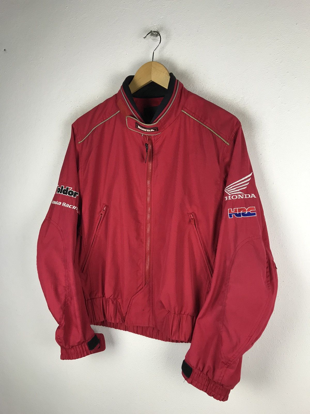 Honda × Japanese Brand HONDA RACING SUPER BOLDOR RACING JACKET Size US L / EU 52-54 / 3 - 4 Thumbnail