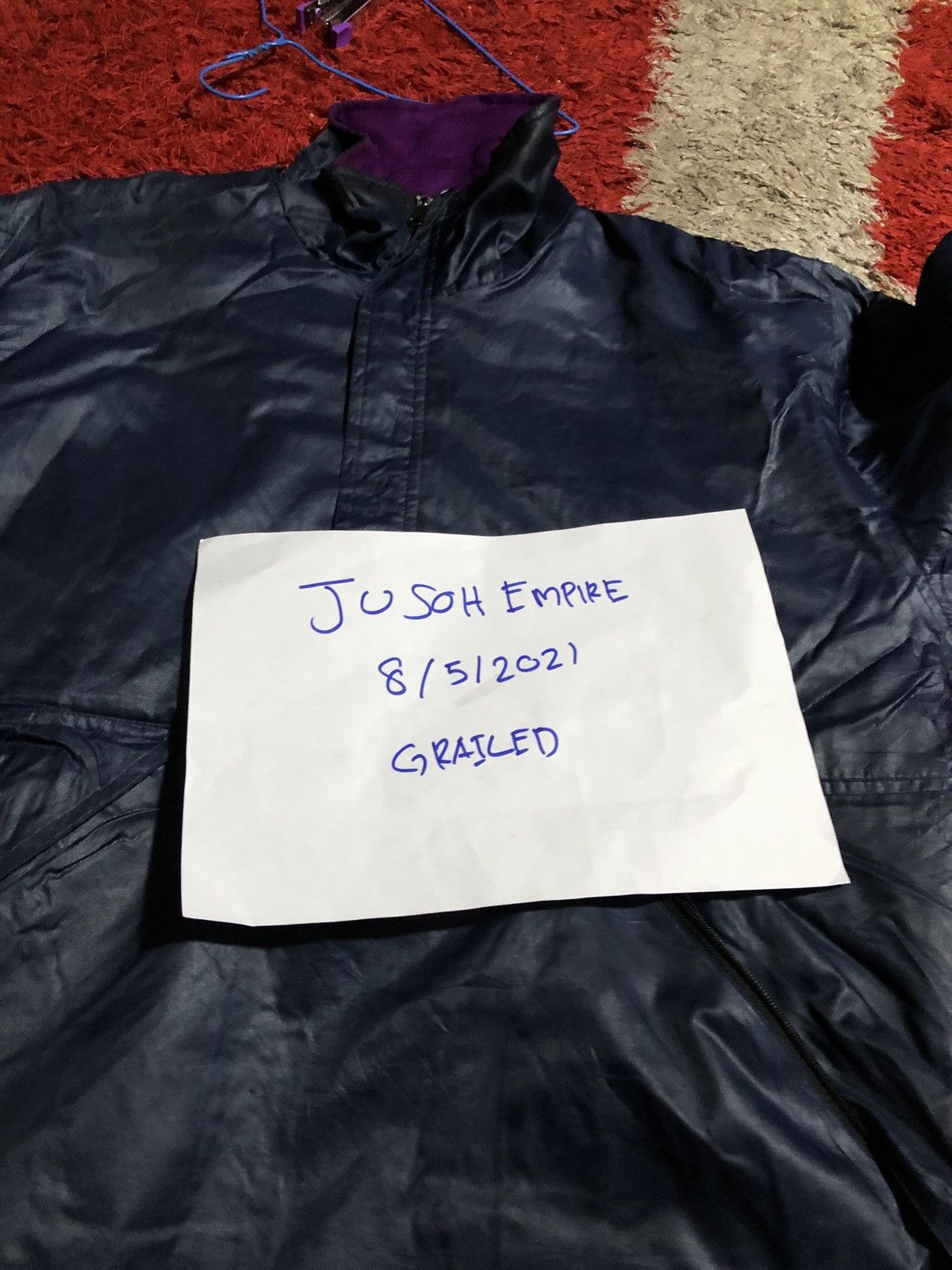 Japanese Brand BRIDGESTONE ANORAK PULLOVER JACKET RACING MOTORSPORT Size US L / EU 52-54 / 3 - 11 Thumbnail
