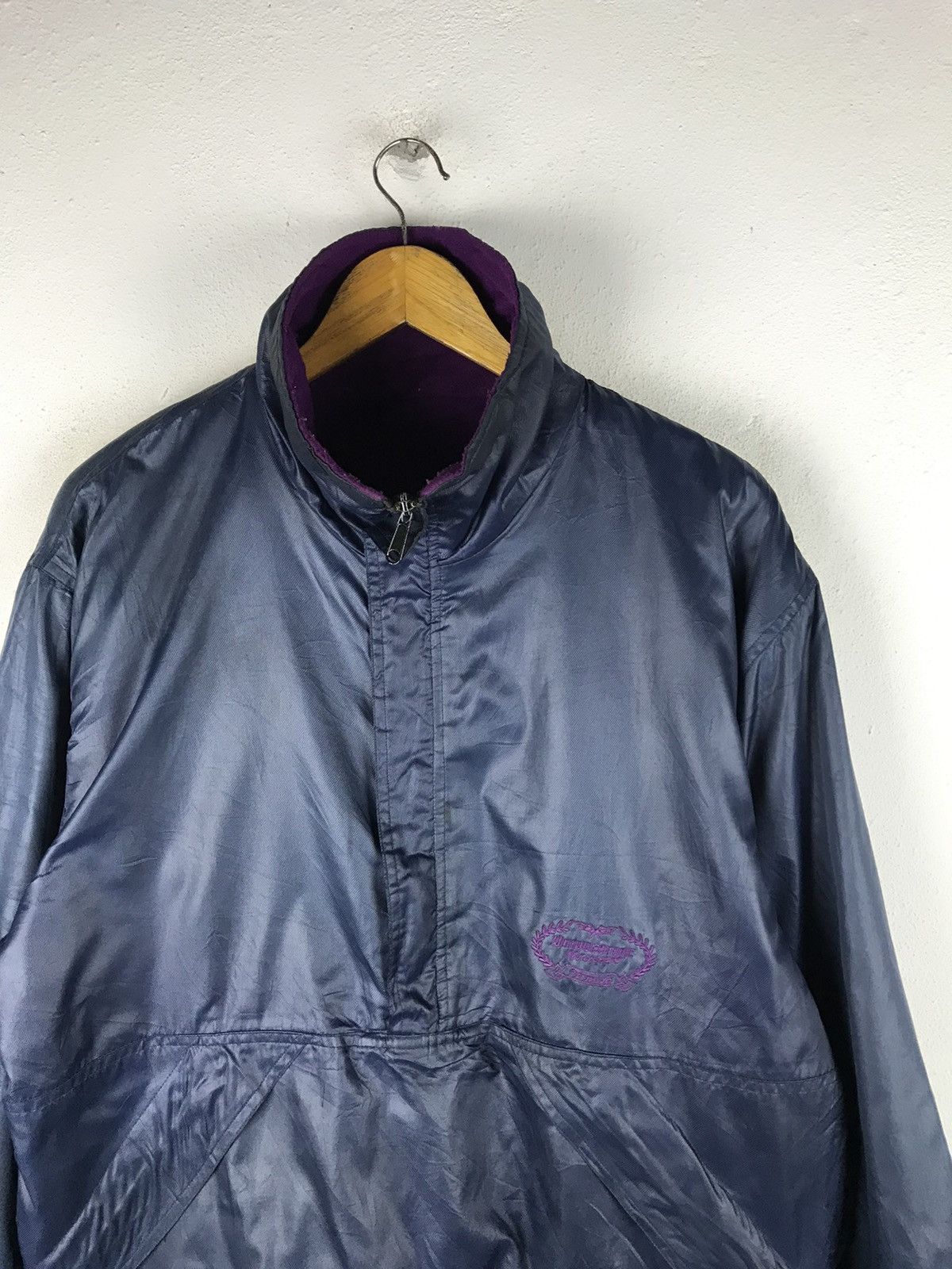 Japanese Brand BRIDGESTONE ANORAK PULLOVER JACKET RACING MOTORSPORT Size US L / EU 52-54 / 3 - 8 Thumbnail