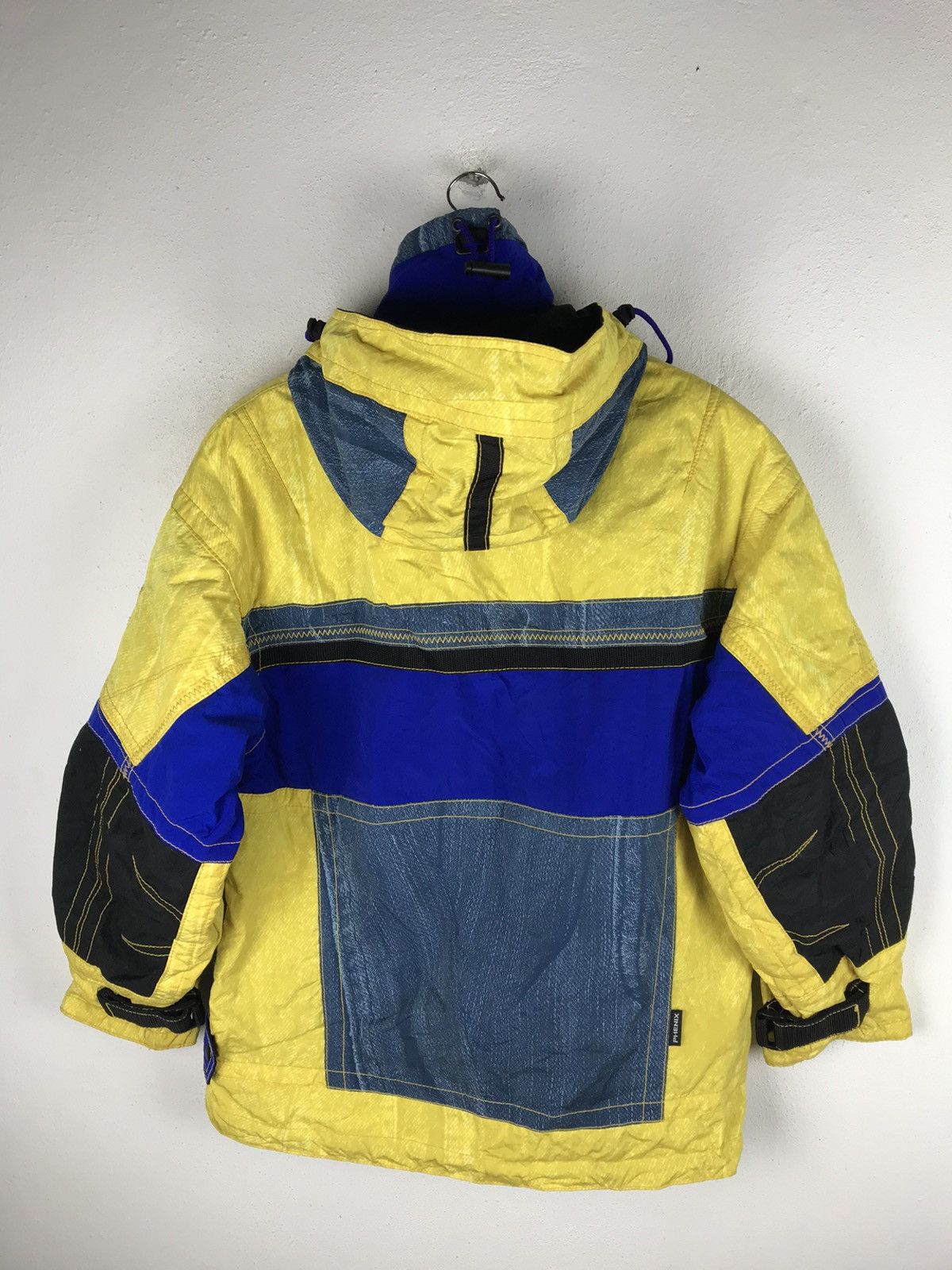 Japanese Brand Vintage PHENIX Technical Ski Yellow Blue Black Multi-Pocket Size US L / EU 52-54 / 3 - 8 Thumbnail