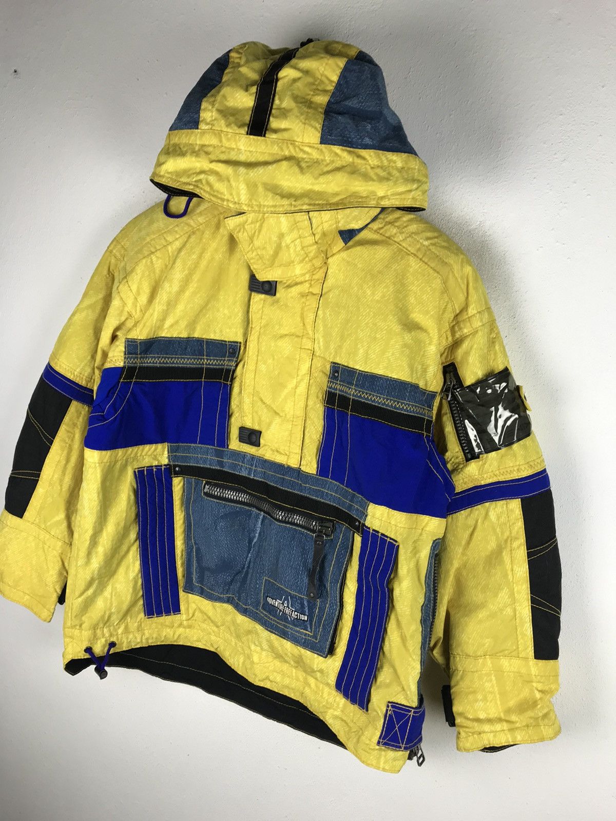 Japanese Brand Vintage PHENIX Technical Ski Yellow Blue Black Multi-Pocket Size US L / EU 52-54 / 3 - 5 Thumbnail