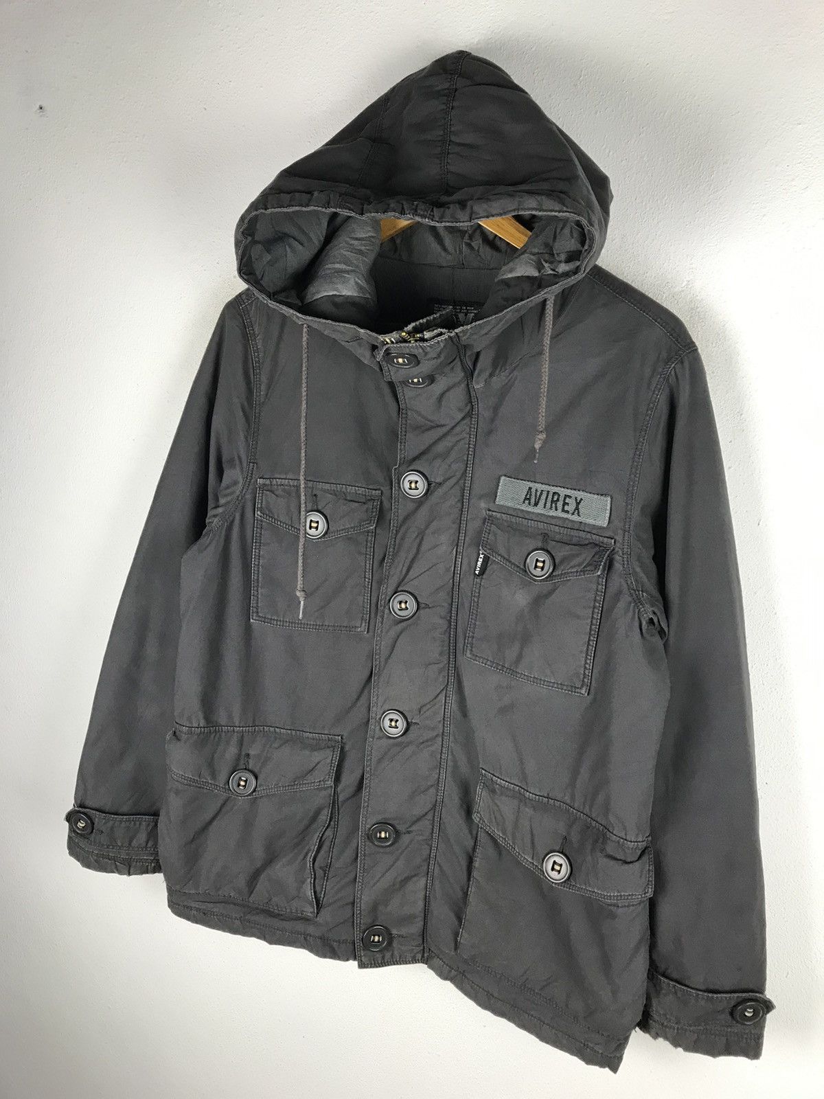 Avirex AVIREX MIL-P-5610B SPEC HOODIE JACKET MILITARY Size US M / EU 48-50 / 2 - 4 Thumbnail