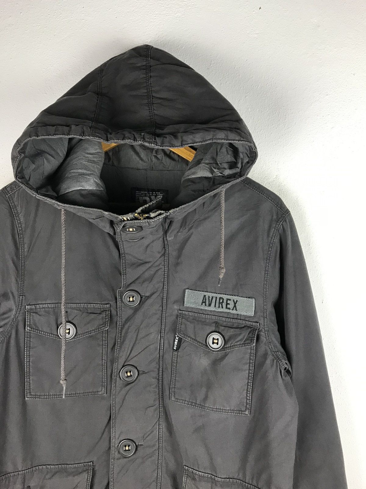 Avirex AVIREX MIL-P-5610B SPEC HOODIE JACKET MILITARY Size US M / EU 48-50 / 2 - 5 Thumbnail