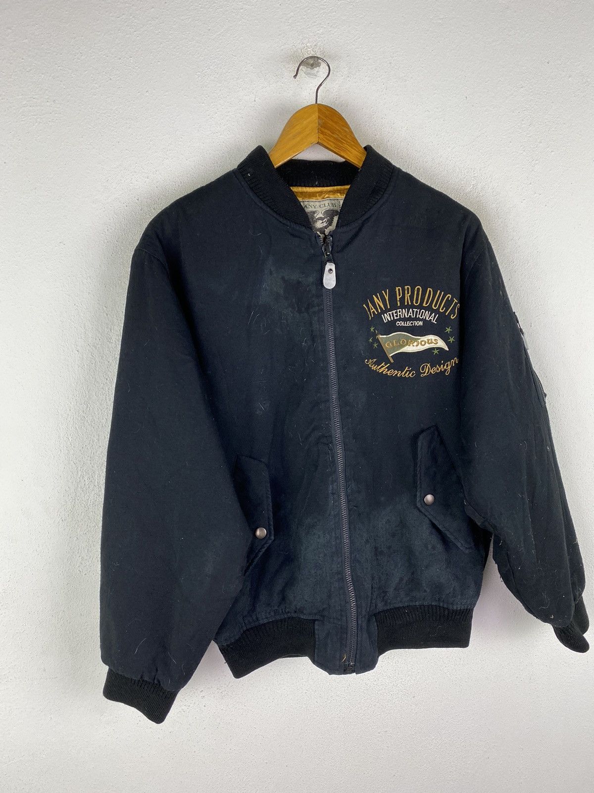 Japanese Brand 🔥DHL SHIPPING🔥 JANY PRODUCTS INTERNATIONAL COLLECTION BOMBER Size US L / EU 52-54 / 3 - 6 Thumbnail
