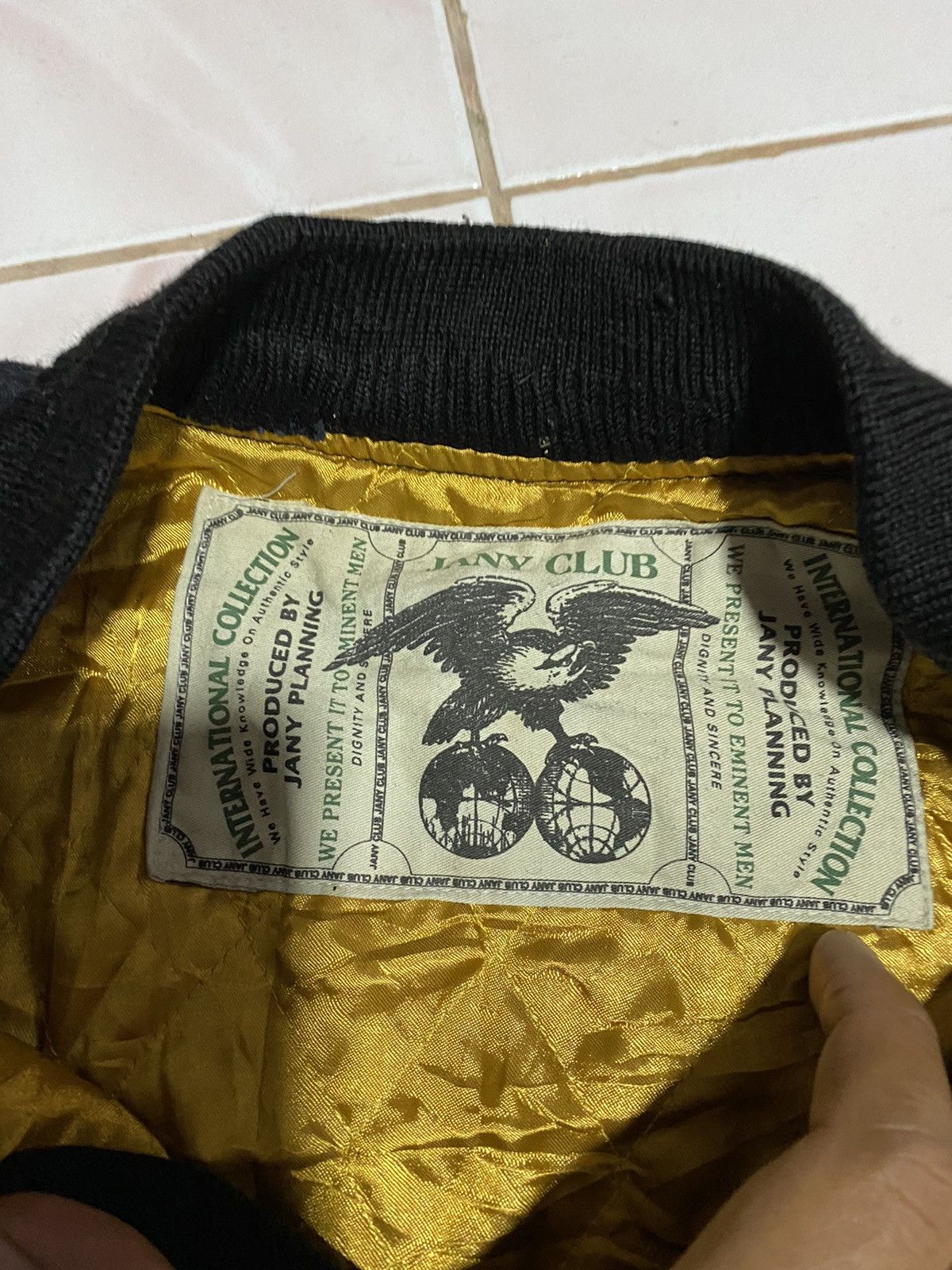 Japanese Brand 🔥DHL SHIPPING🔥 JANY PRODUCTS INTERNATIONAL COLLECTION BOMBER Size US L / EU 52-54 / 3 - 9 Thumbnail