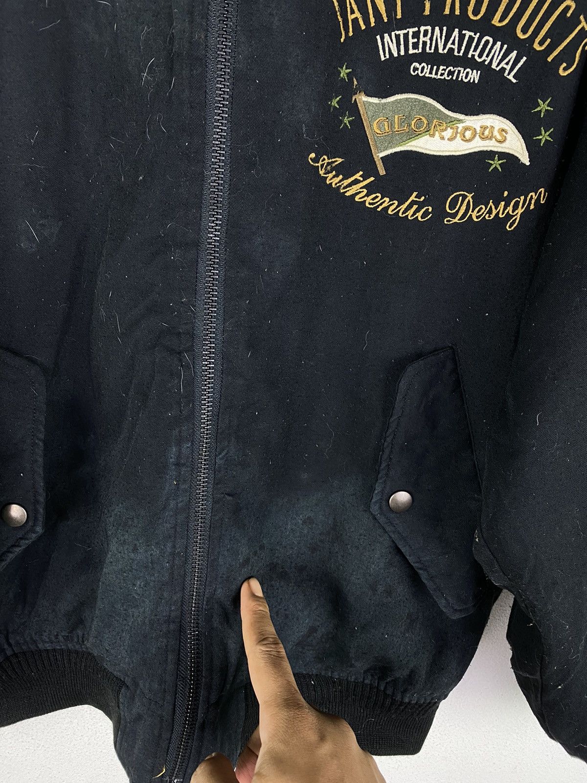 Japanese Brand 🔥DHL SHIPPING🔥 JANY PRODUCTS INTERNATIONAL COLLECTION BOMBER Size US L / EU 52-54 / 3 - 8 Thumbnail