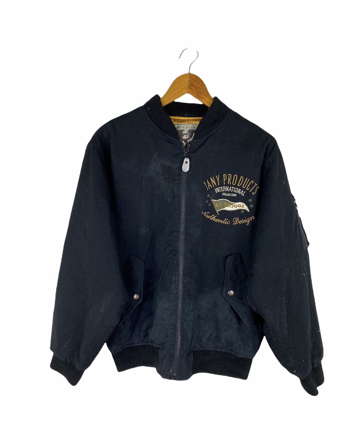 Japanese Brand 🔥DHL SHIPPING🔥 JANY PRODUCTS INTERNATIONAL COLLECTION BOMBER Size US L / EU 52-54 / 3 - 2 Thumbnail